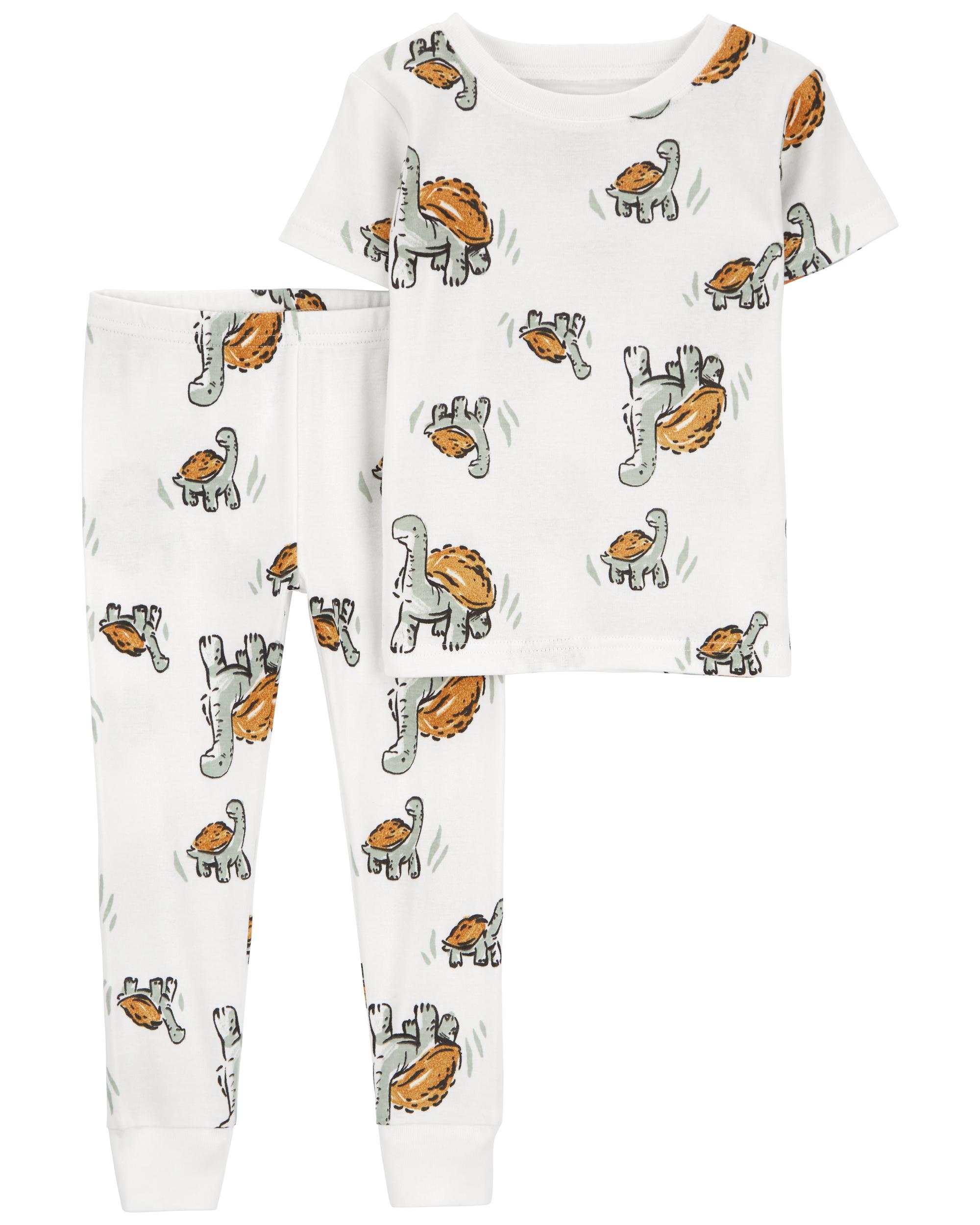 Toddler 2-Piece Turtle 100% Snug Fit Cotton Pyjamas