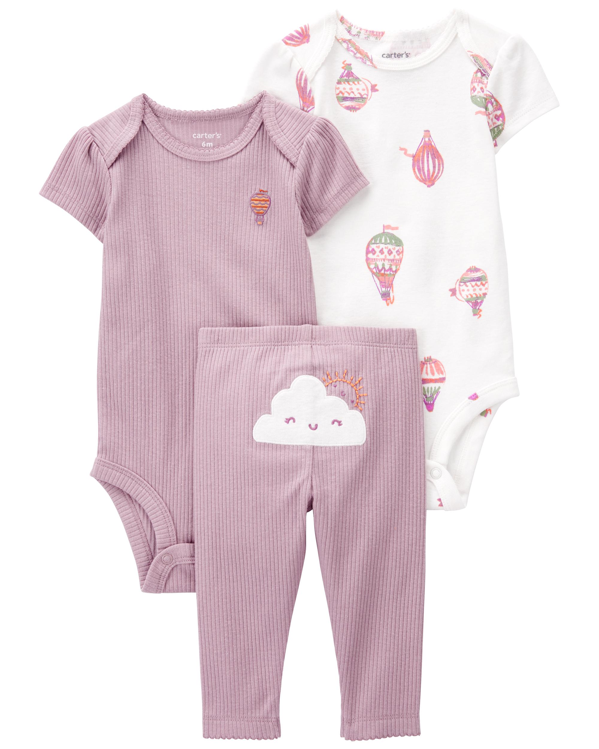 3-Piece Cloud Little Character Set