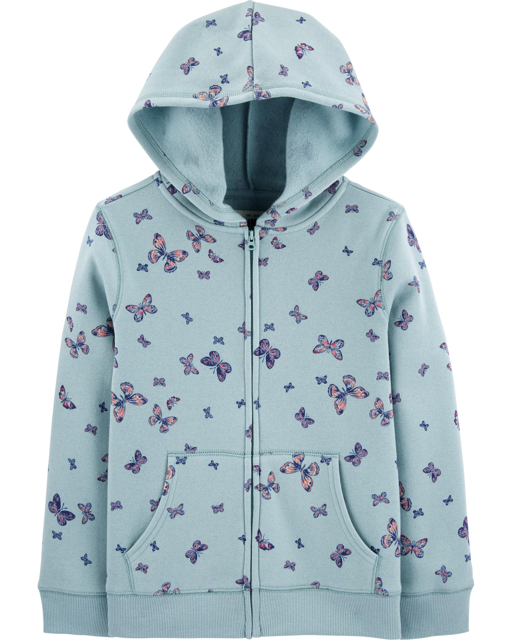 Butterfly Fleece Hoodie | carters.com