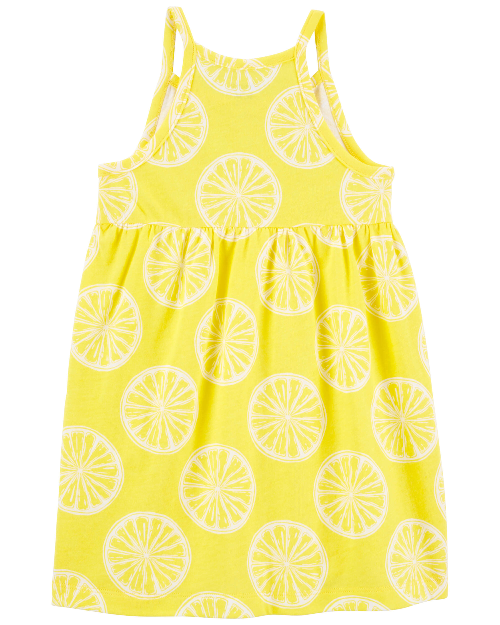 Toddler Lemon Tank Dress