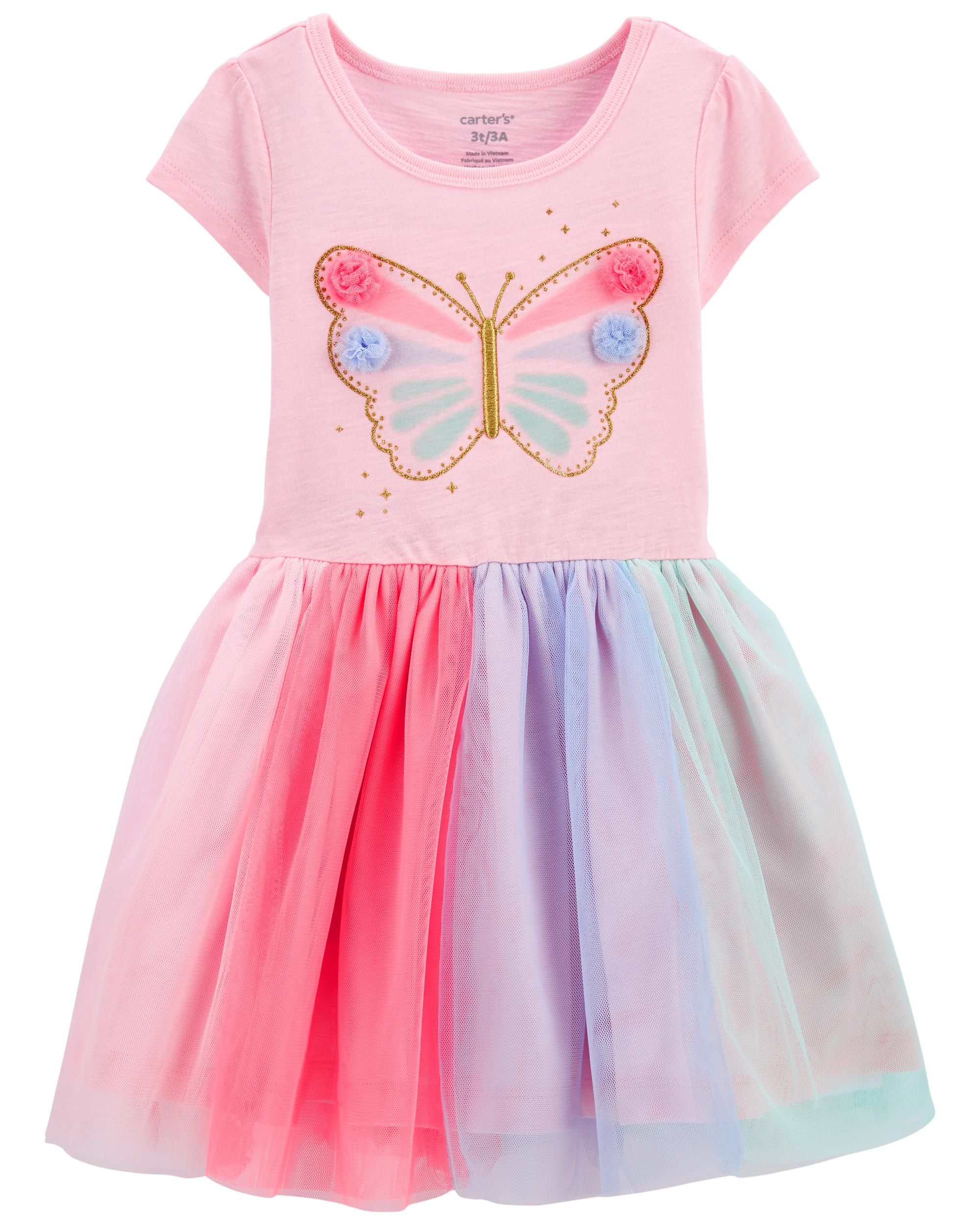 Carters sale butterfly dress