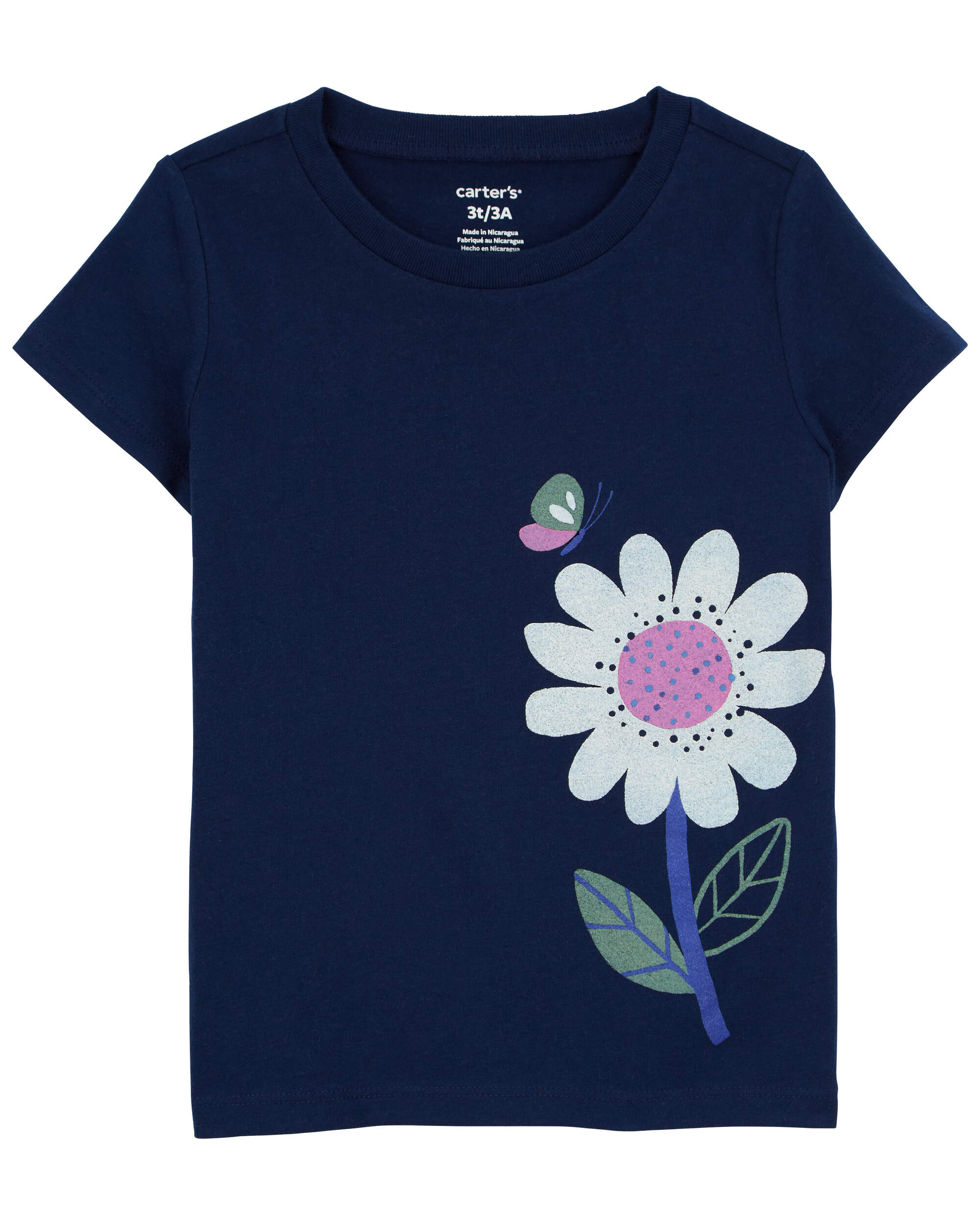 Toddler Blooming Flower Graphic Tee