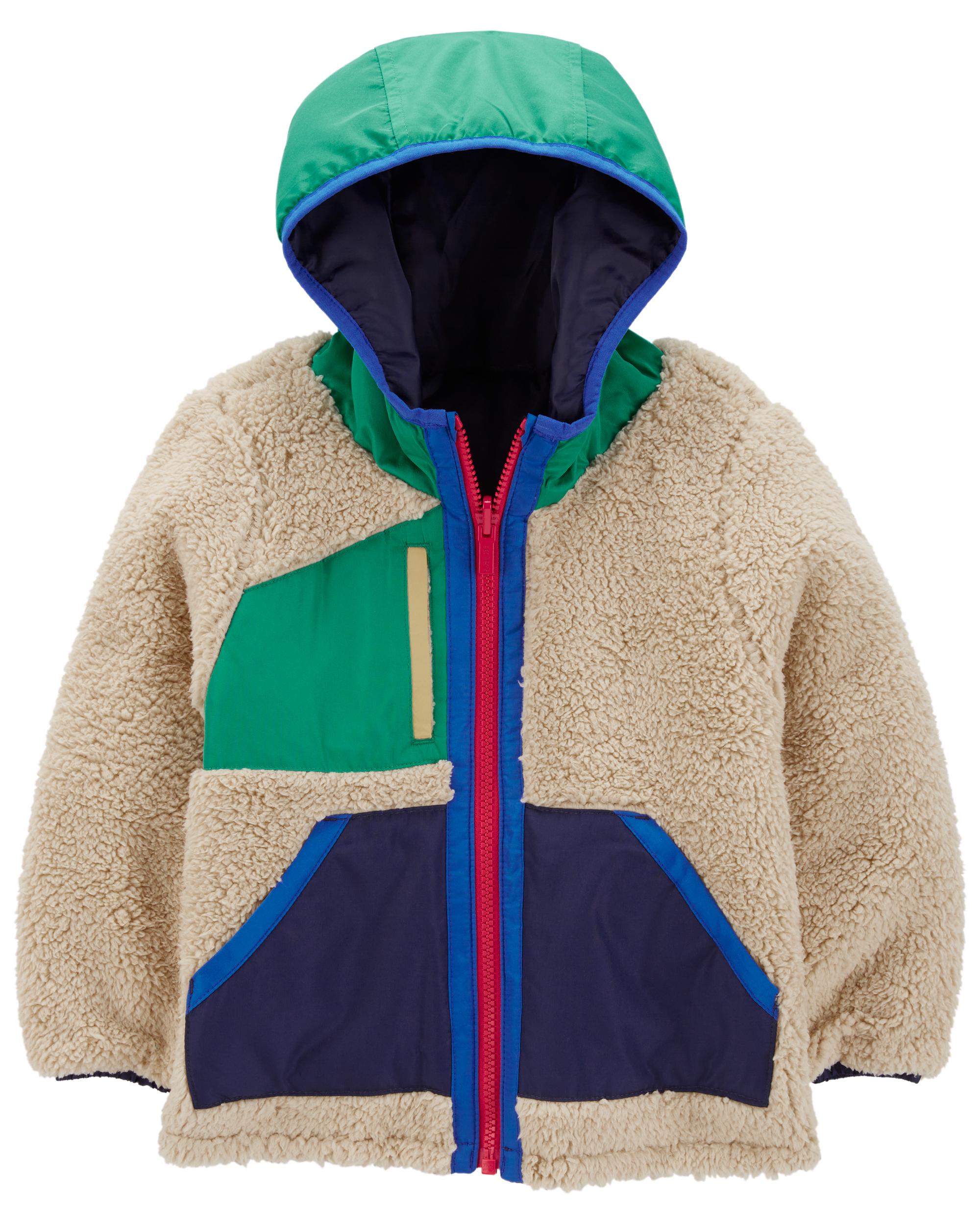 Baby Reversible Sherpa Lined Jacket