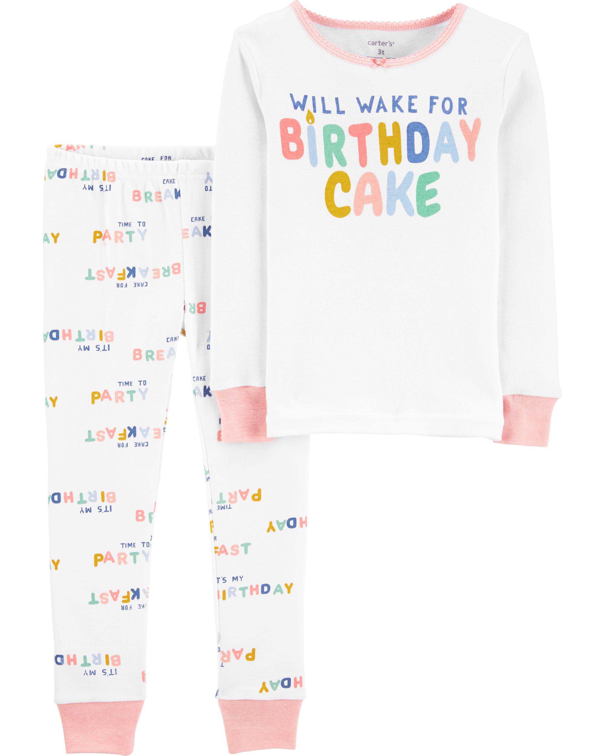 Birthday pajamas best sale