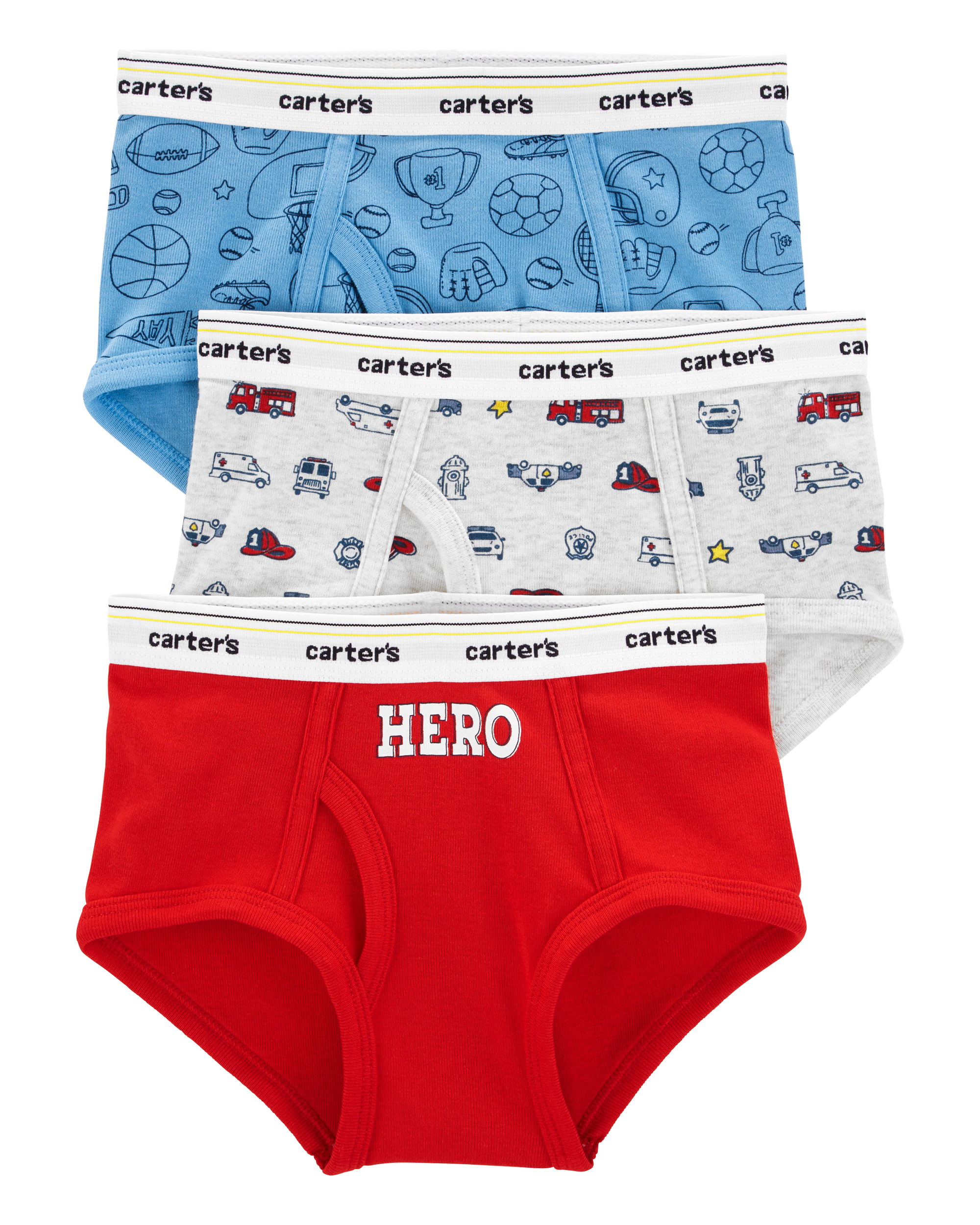 3-Pack Hero Cotton Briefs