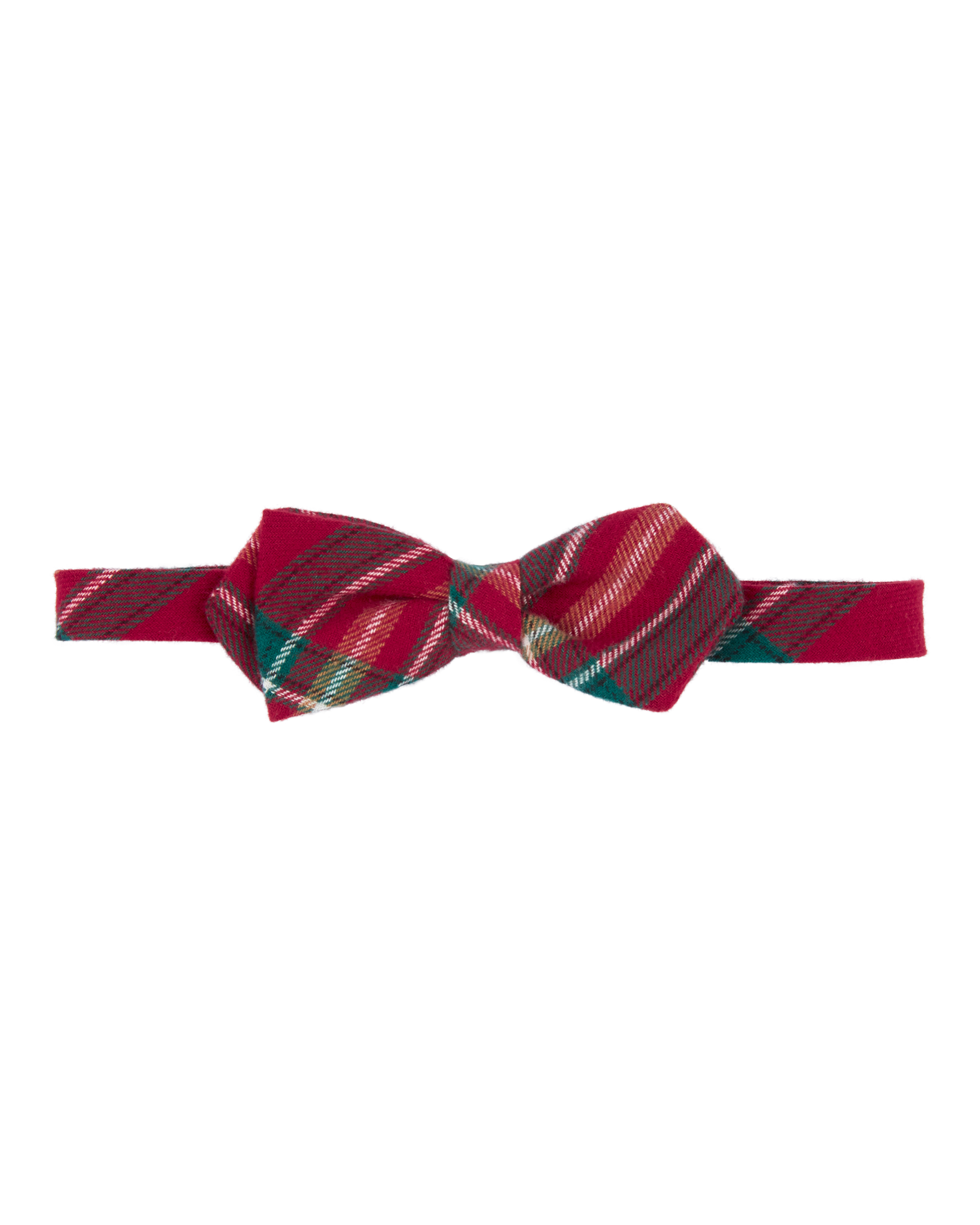 Plaid Holiday Bow Tie