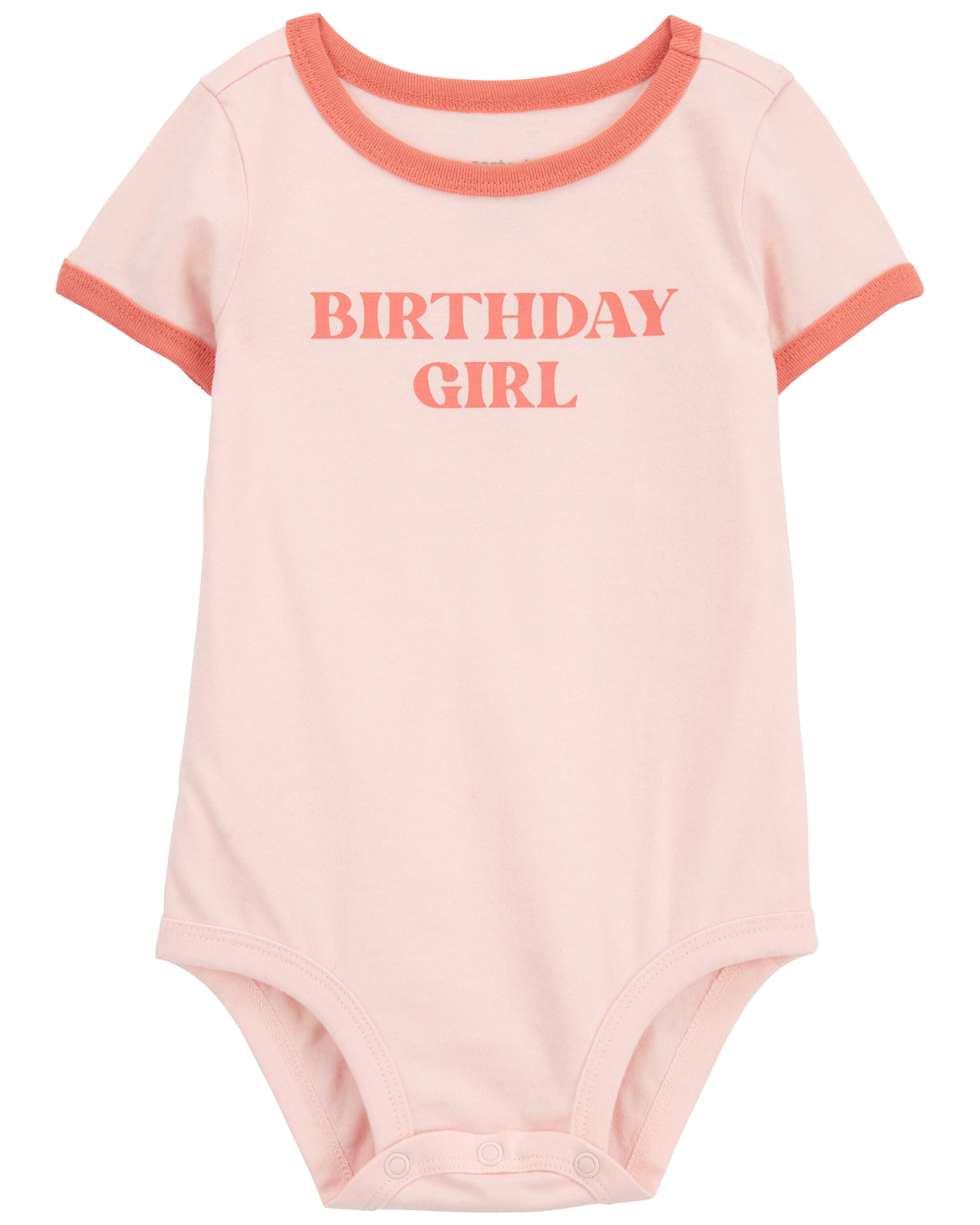 Baby Birthday Girl Cotton Bodysuit