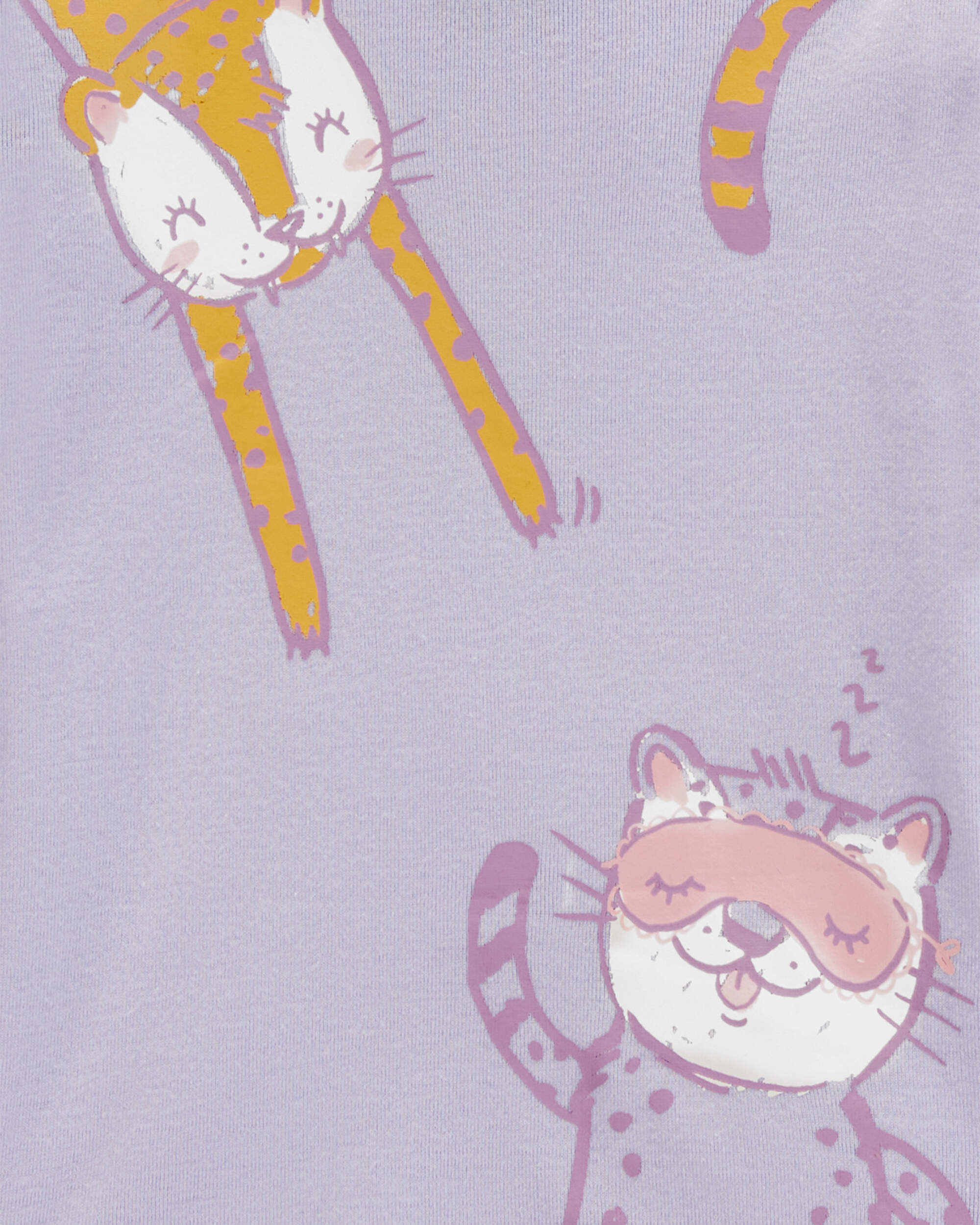 Baby 4-Piece Cat 100% Snug Fit Cotton Pyjamas