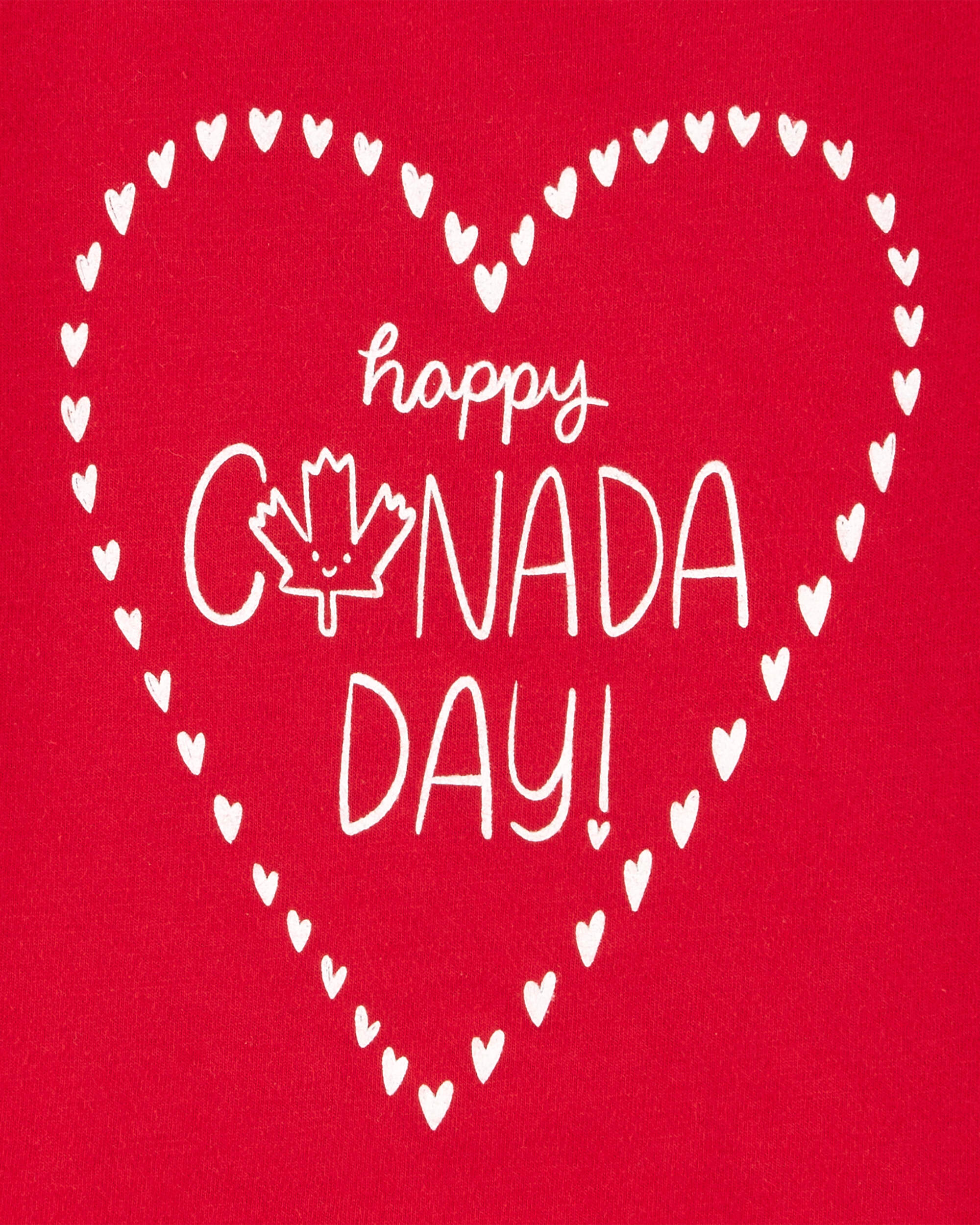 Kid Canada Day Graphic Tee