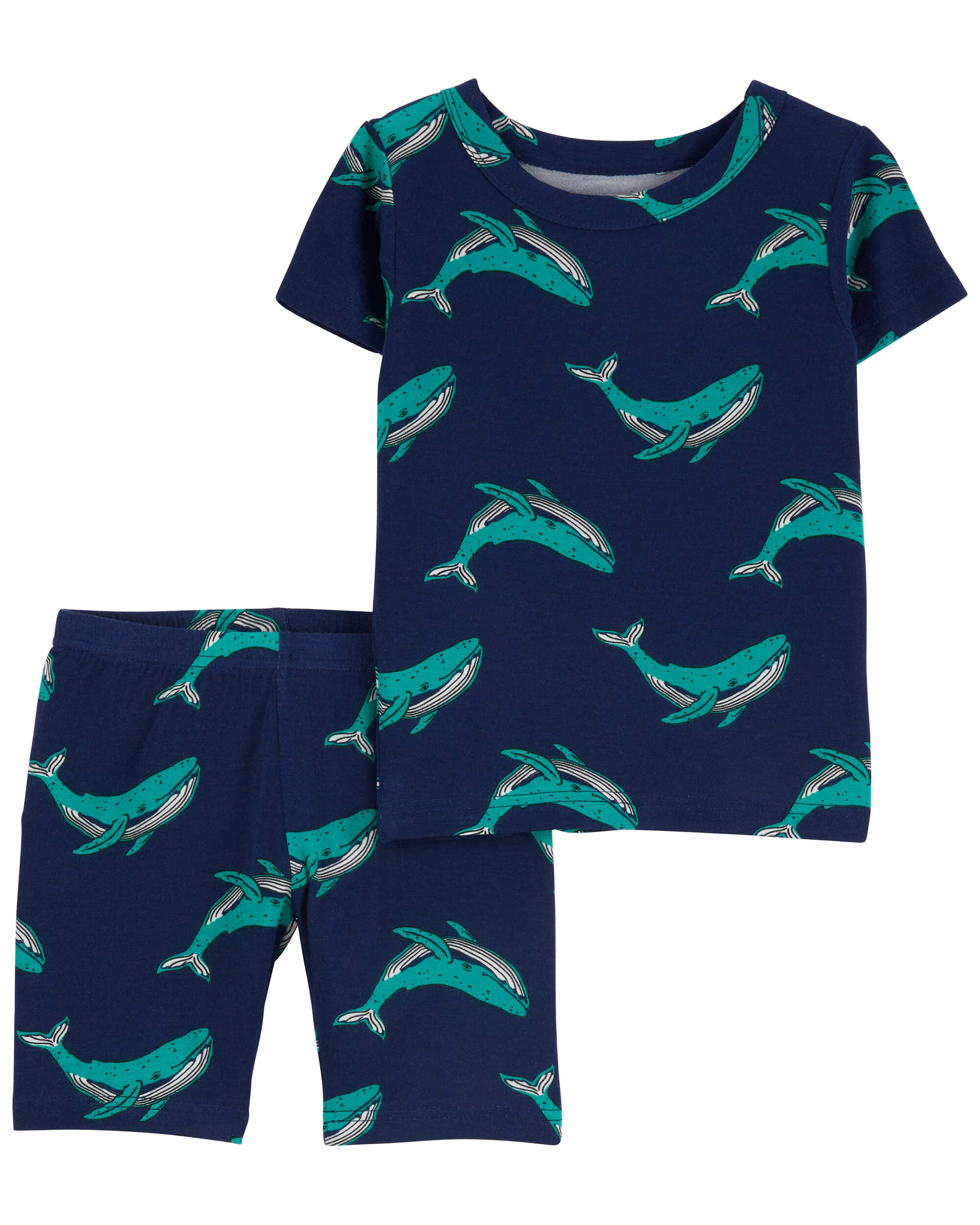 Toddler 2-Piece Whale PurelySoft Pyjamas