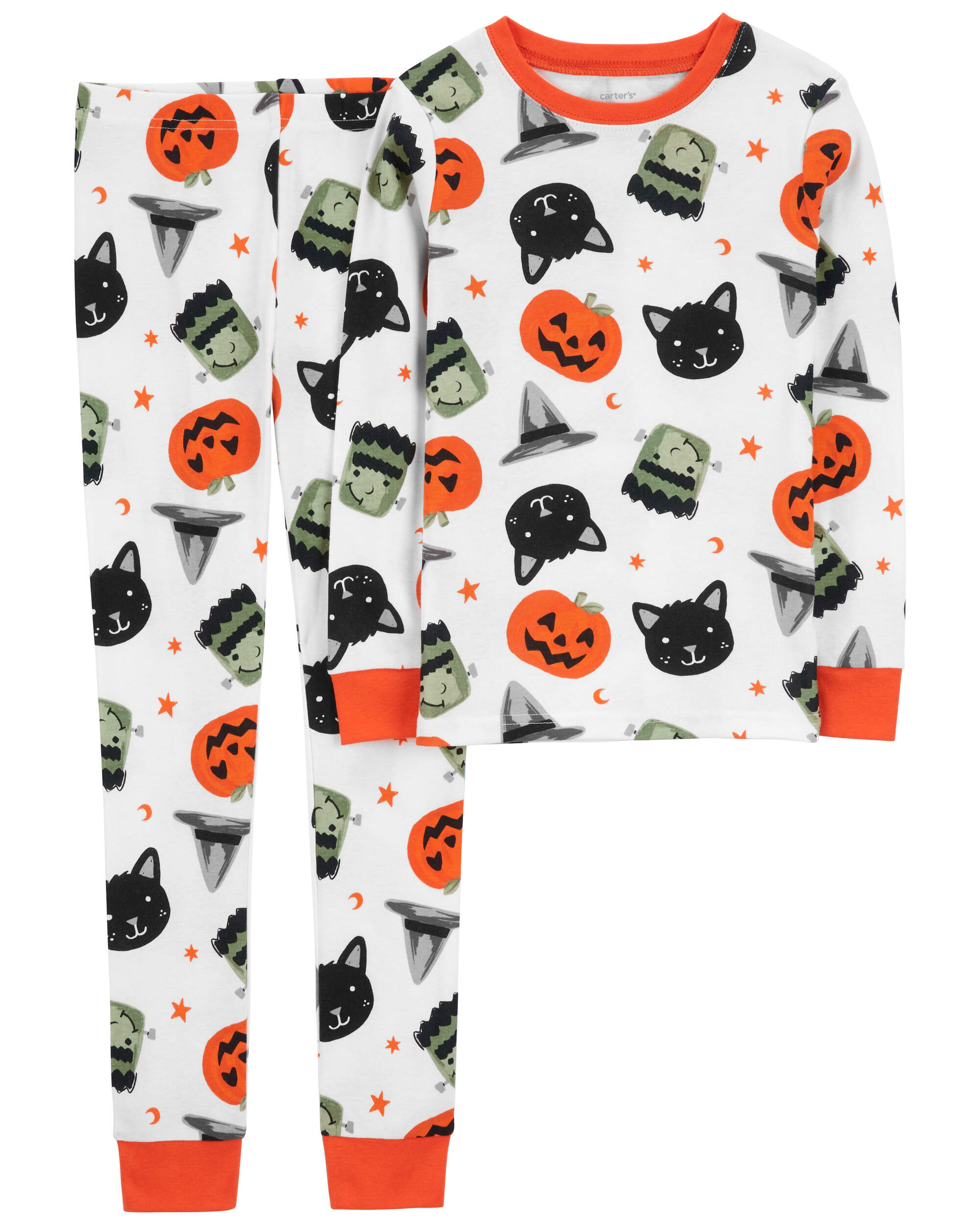 Kid 2-Piece Halloween 100% Snug Fit Cotton Pyjamas