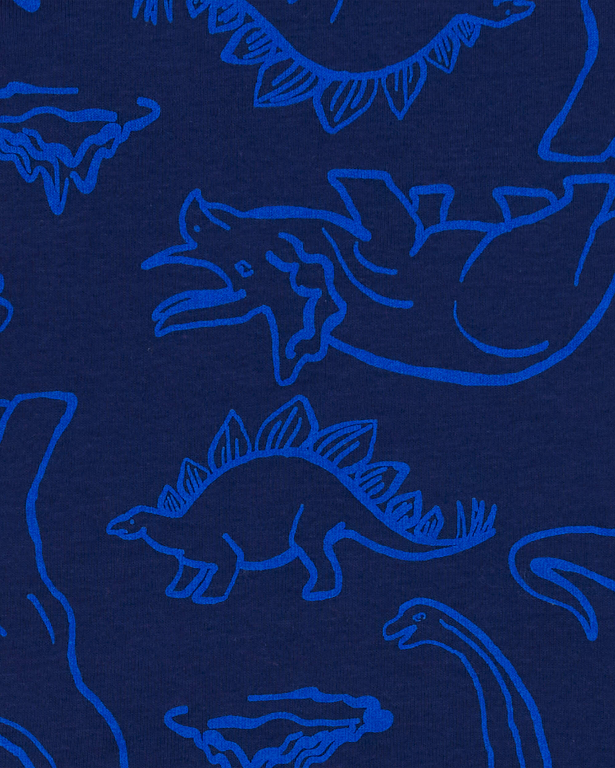 4-Piece Dinosaur Cotton Blend Pyjamas