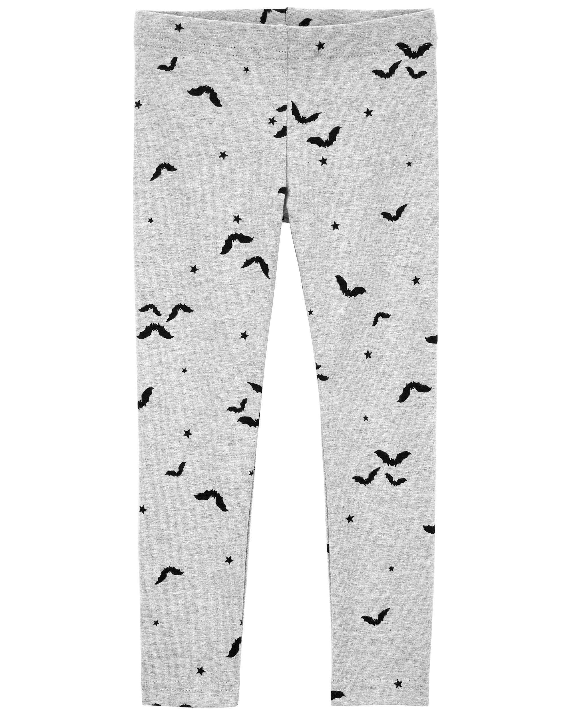 Jersey Leggings - Black/skeleton - Kids