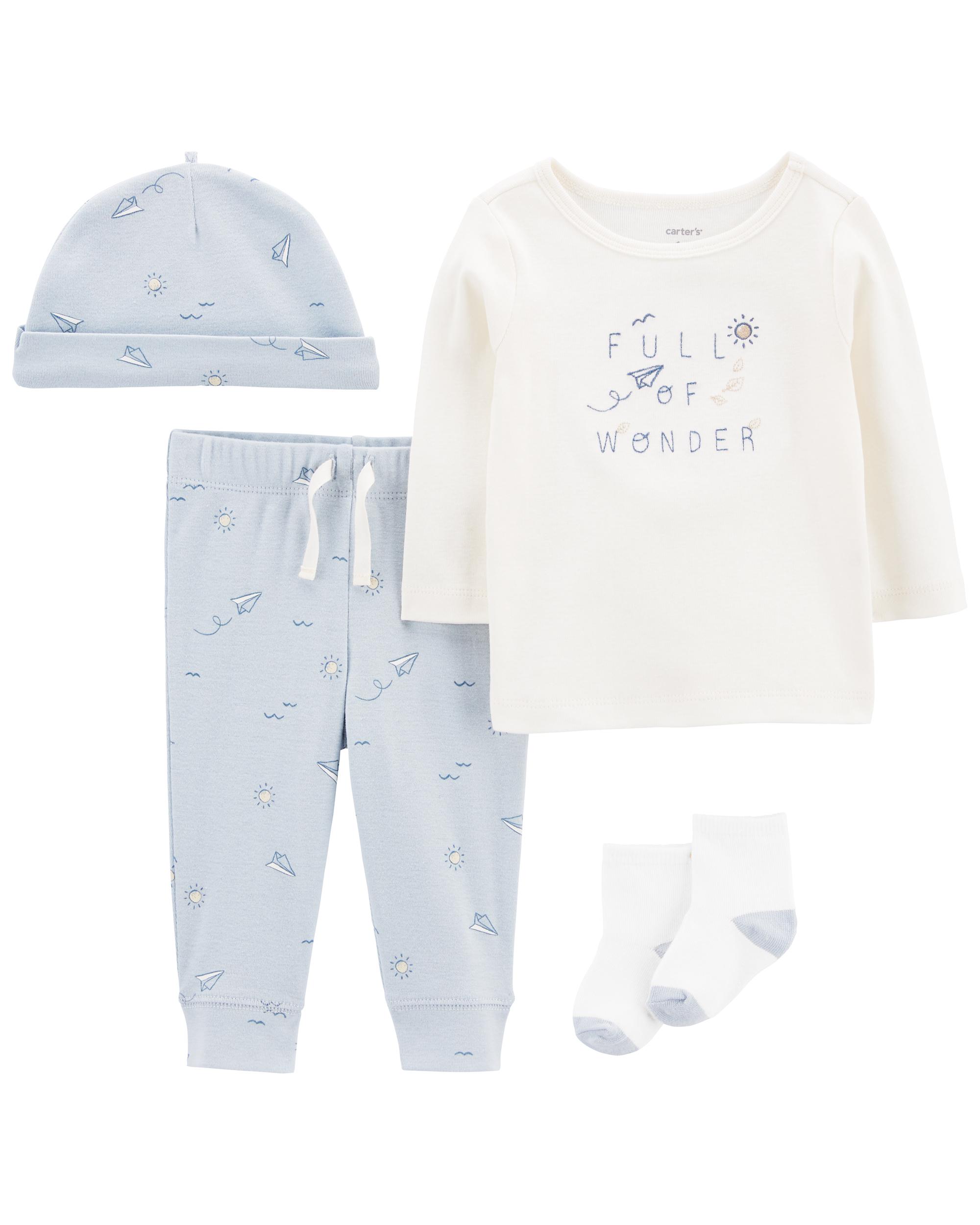 Baby 4-Piece Take-Me-Home Set