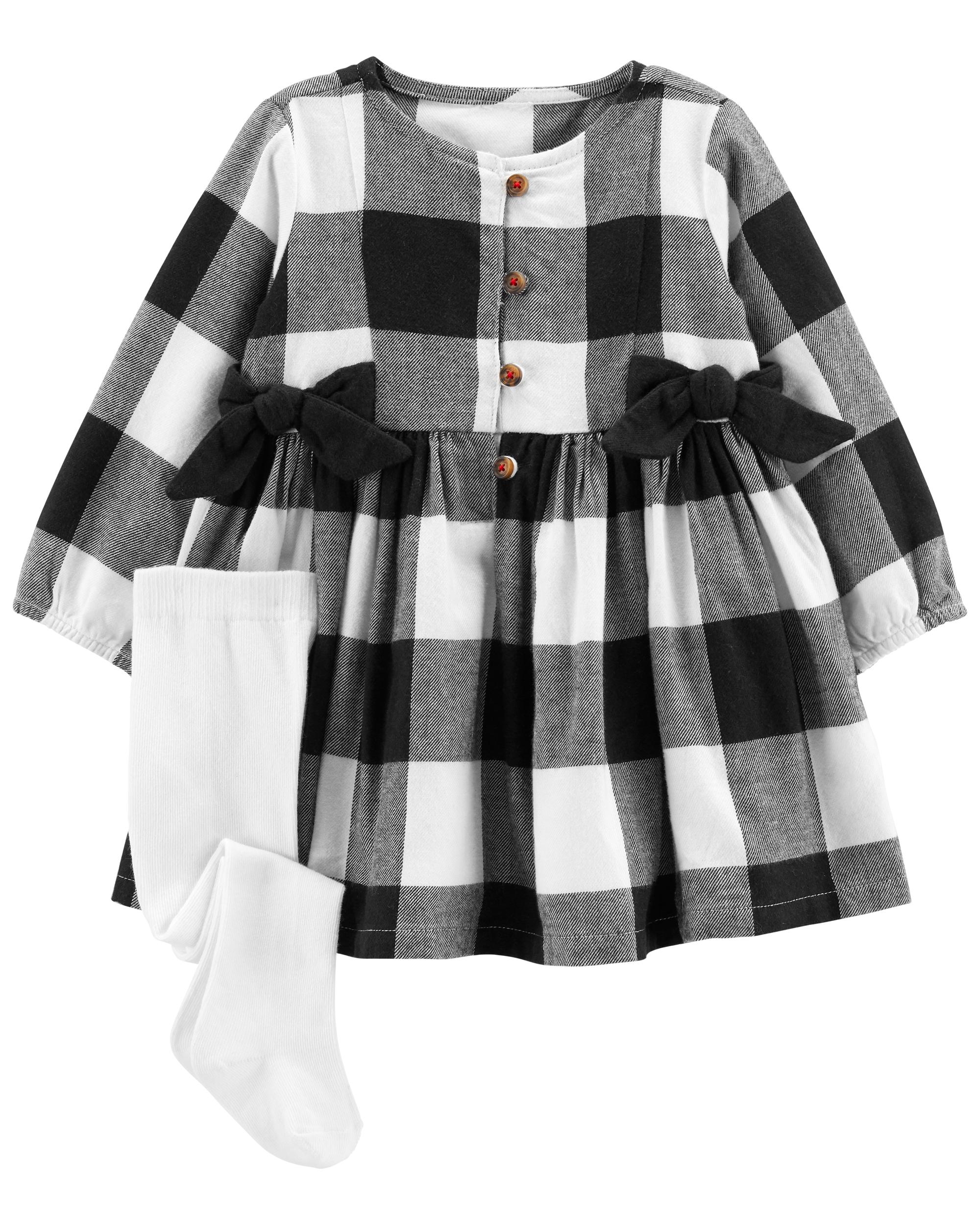 Buffalo plaid outlet baby girl clothes