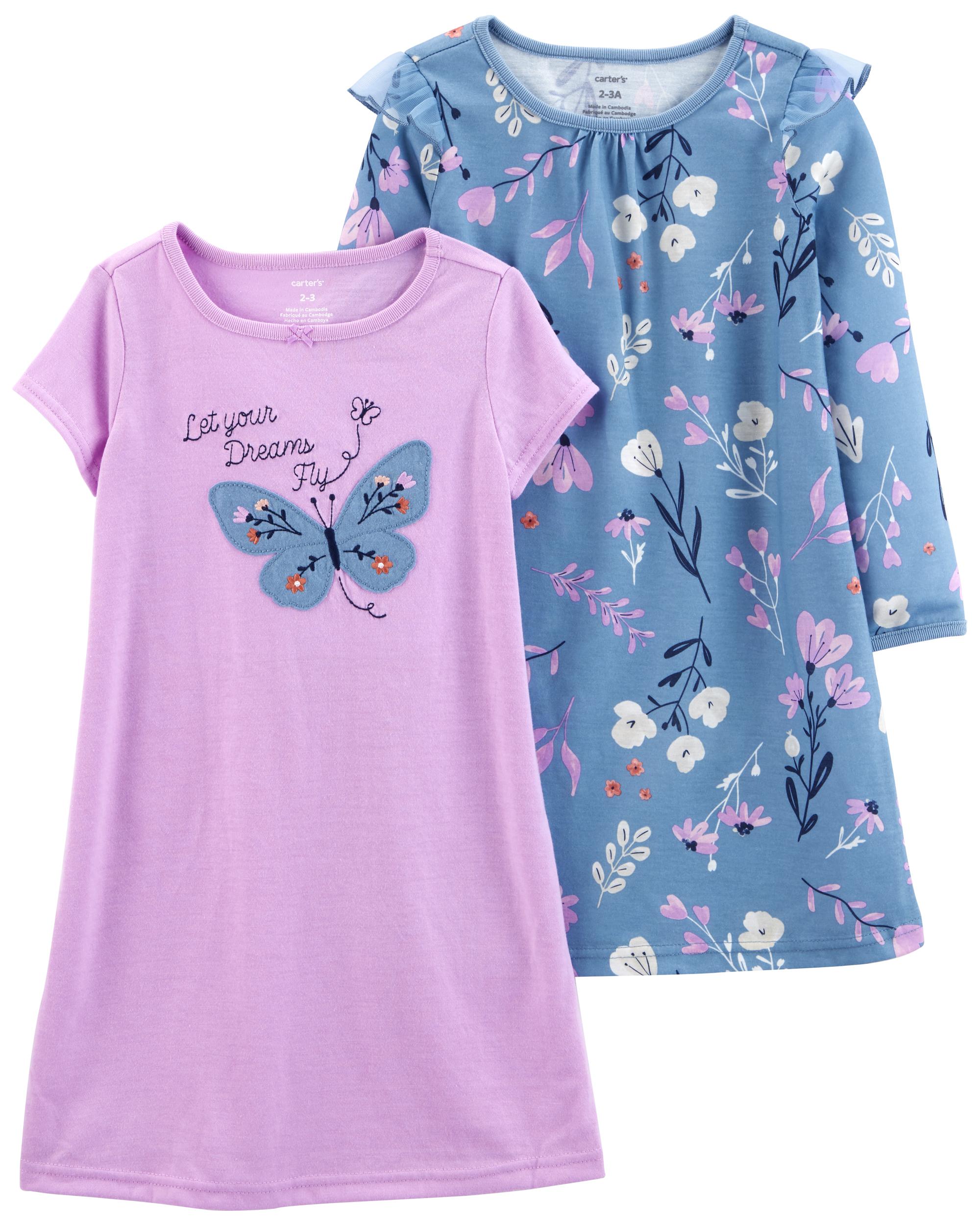 Carters nightgowns online girl