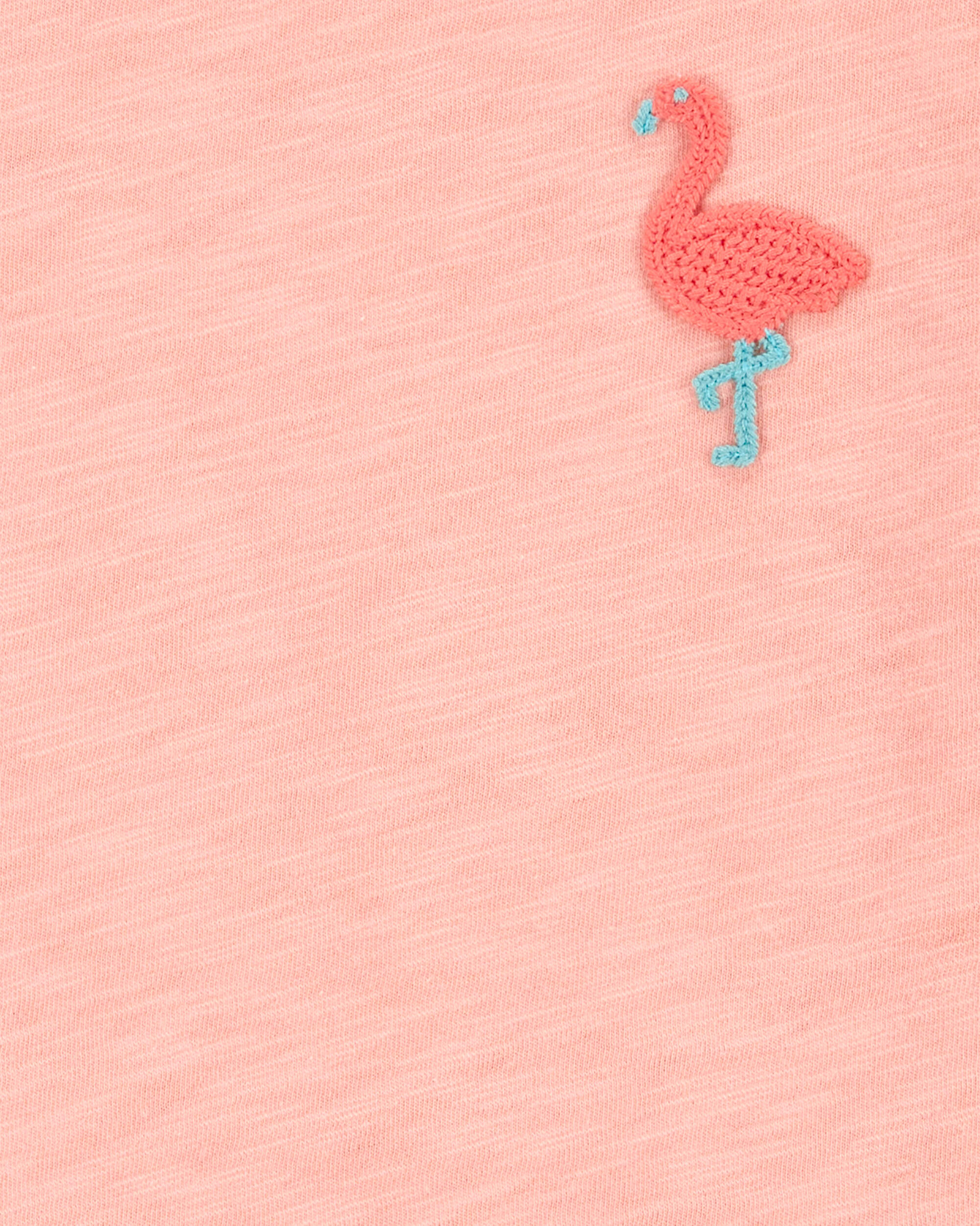 KUKUKID Flamingo Pattern Summer Sleeveless T Shirt For Baby Boys