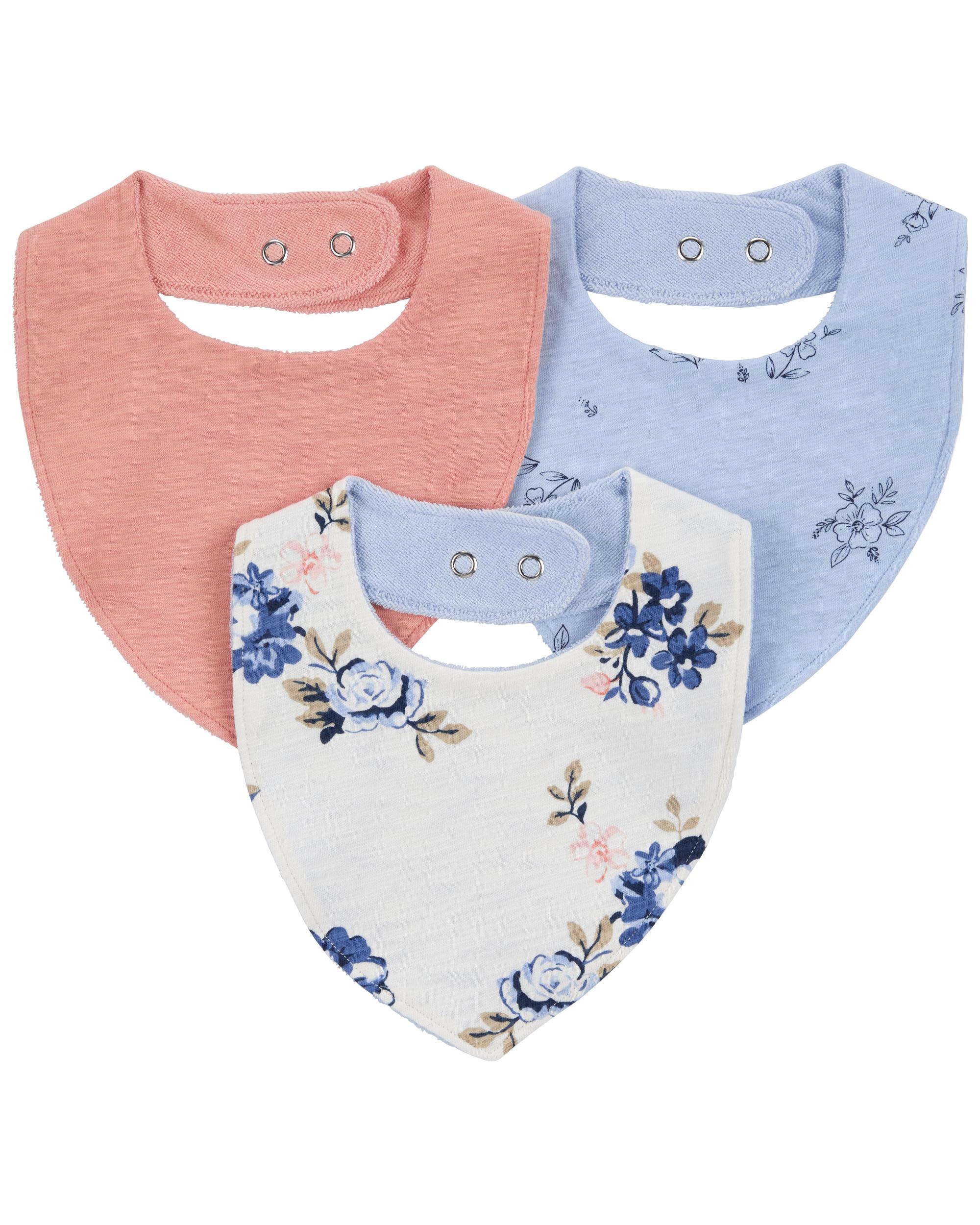 Carters Oshkosh 3-Pack Bandanna Bibs