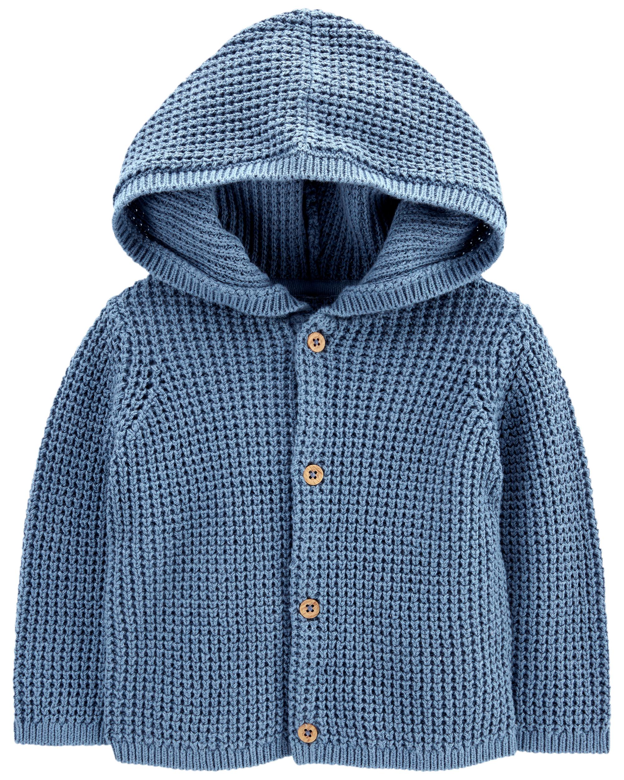 Boys shop hooded cardigan