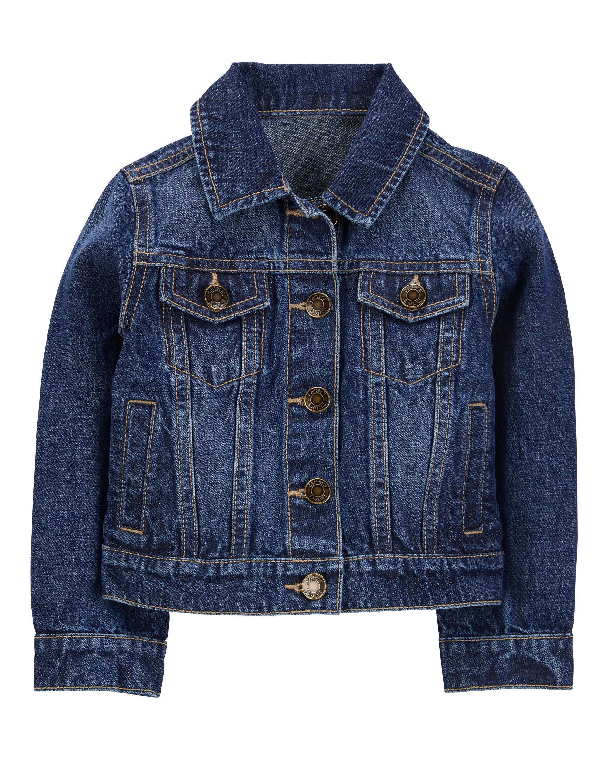 Girls Basic Denim Jacket