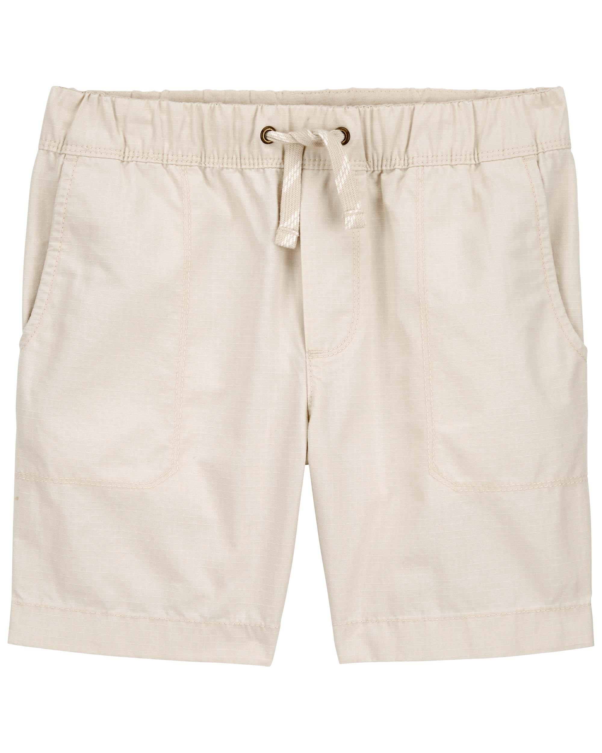 Kid Pull-On Canvas Shorts