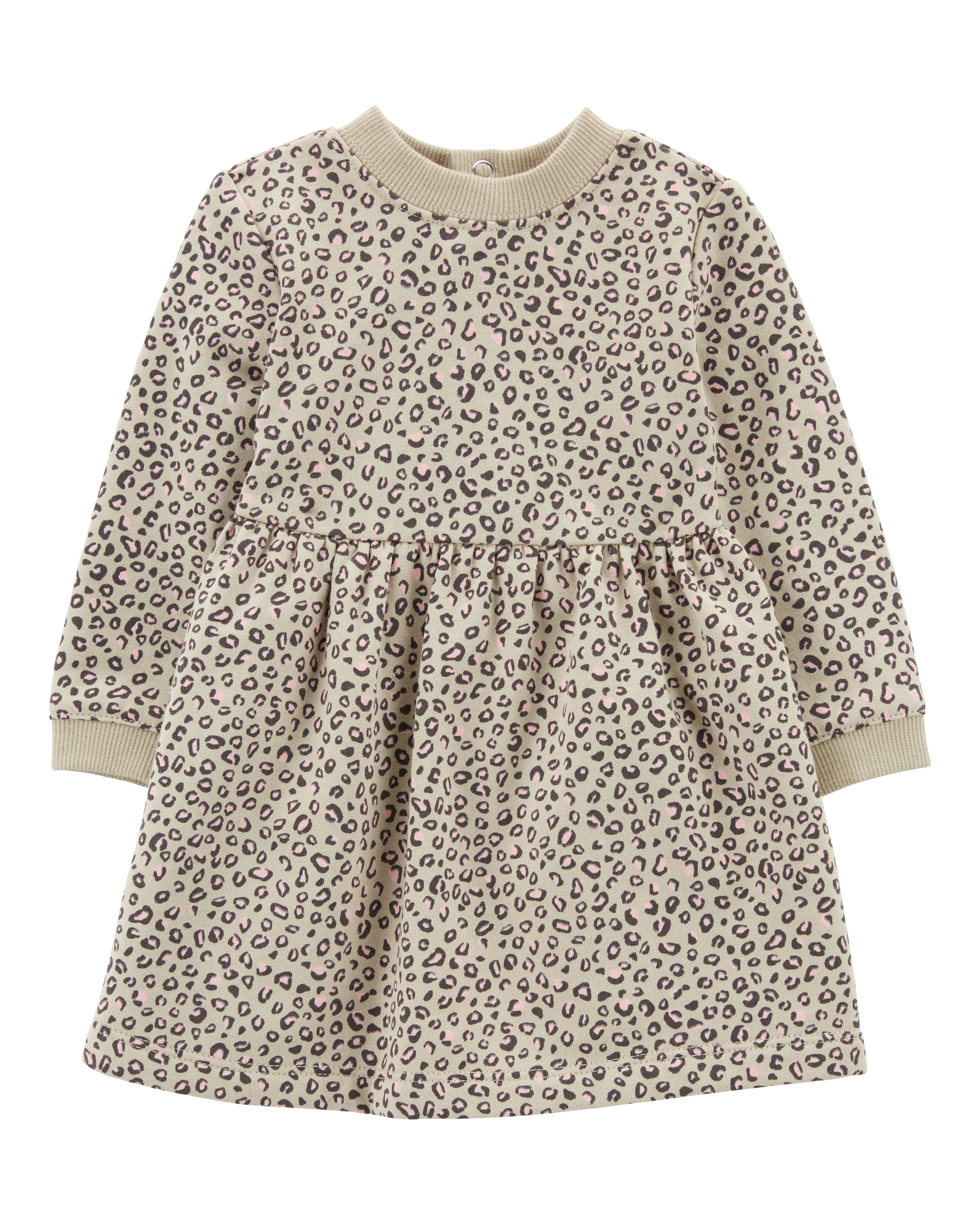 Baby Cheetah Print Fleece Dress