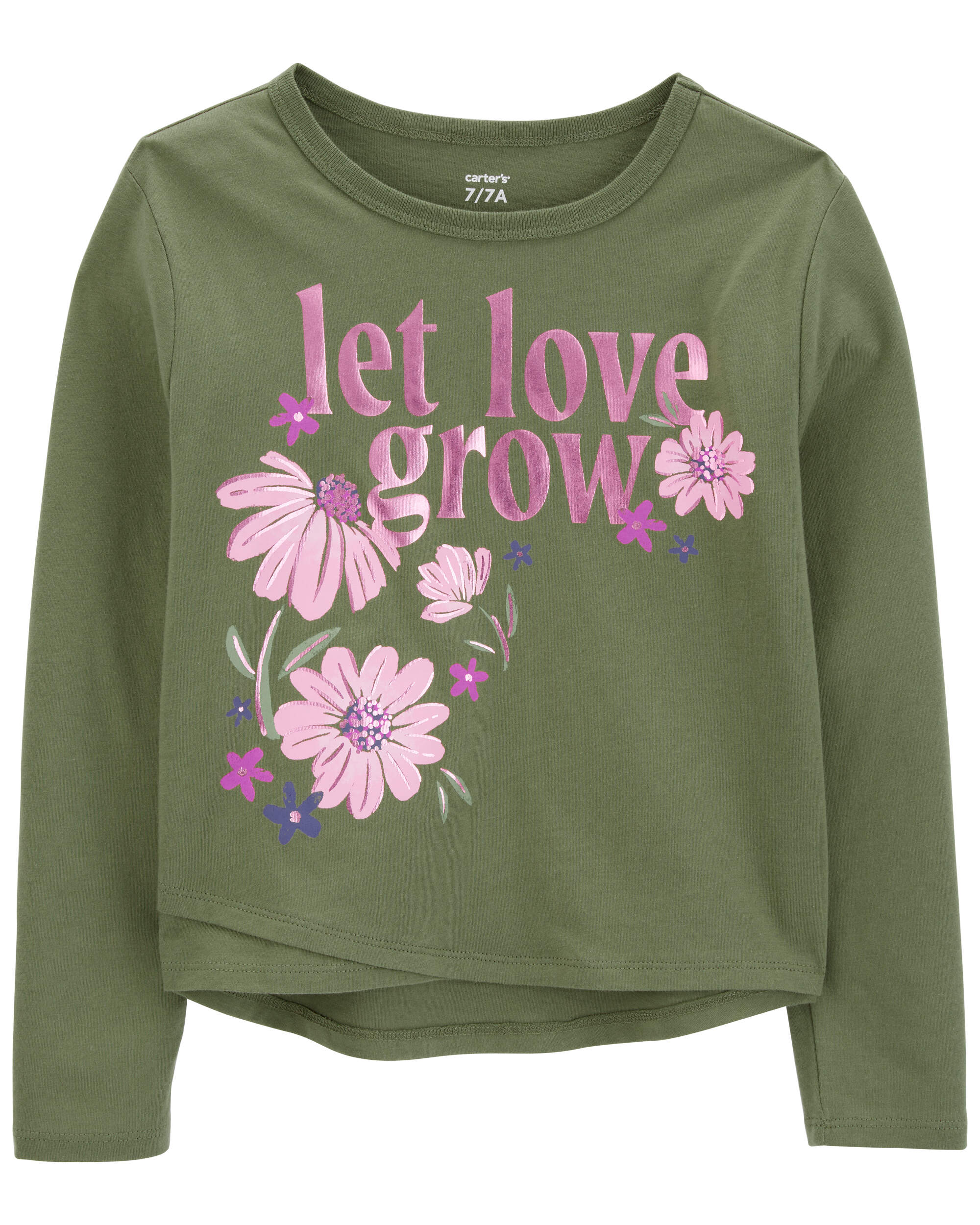 Kid Let Love Grow Flutter Graphic T-Shirt