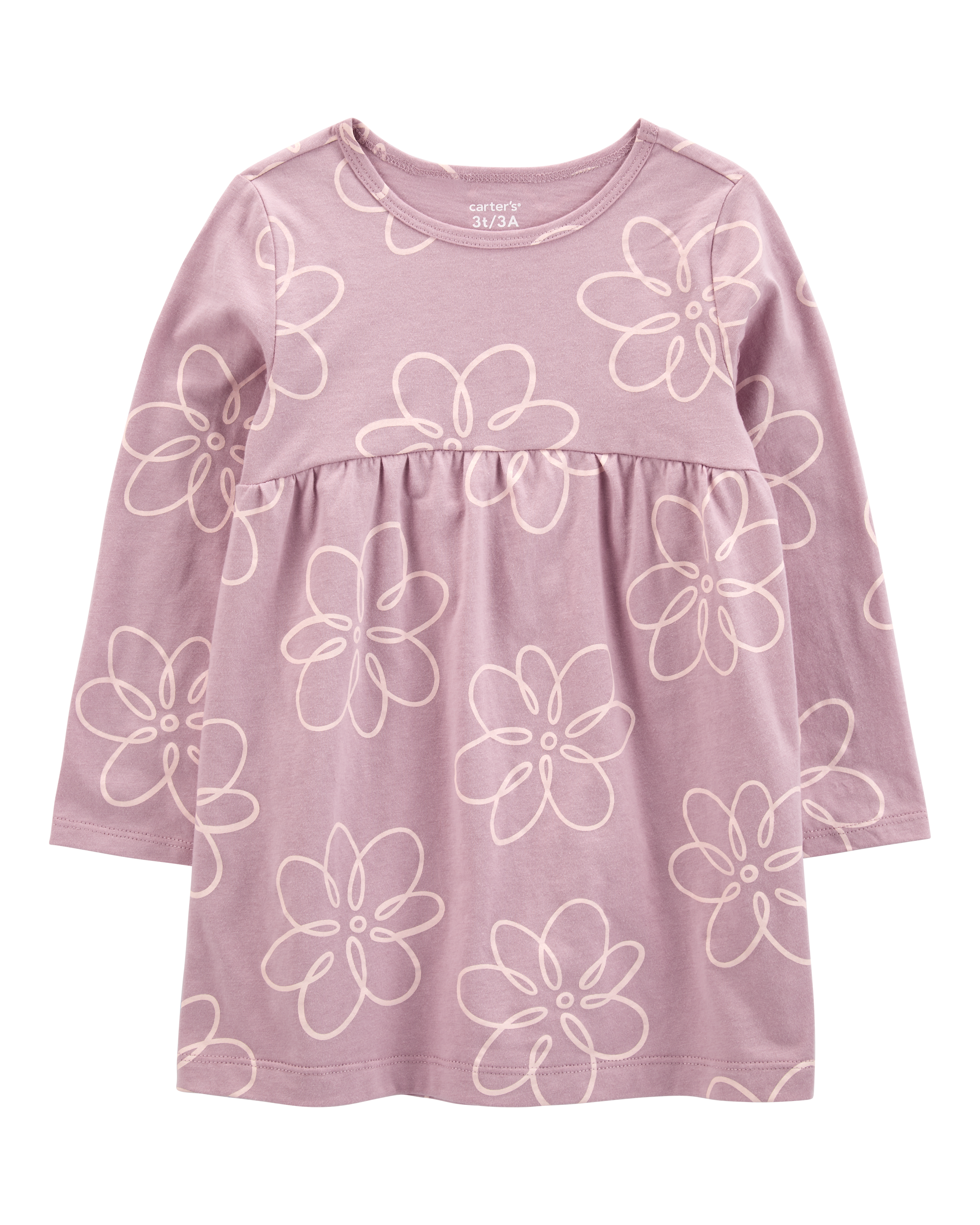 Toddler Floral Jersey Dress