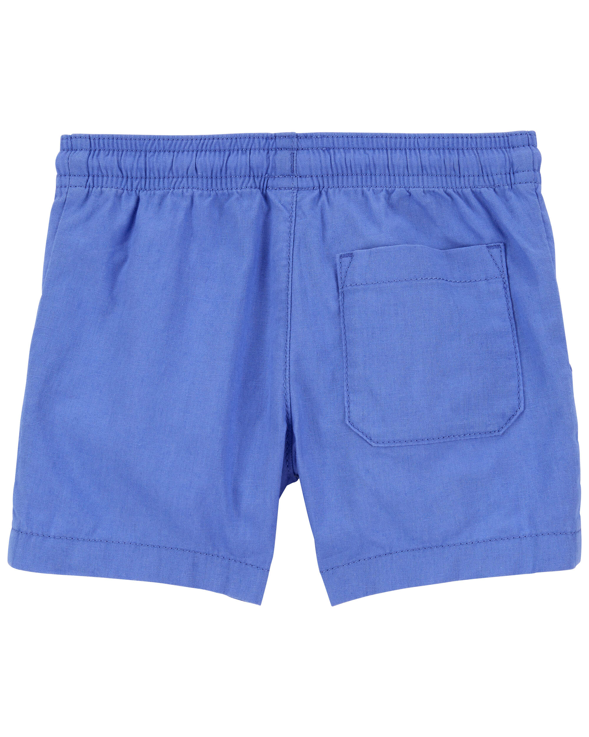 Baby Pull-On Linen Shorts