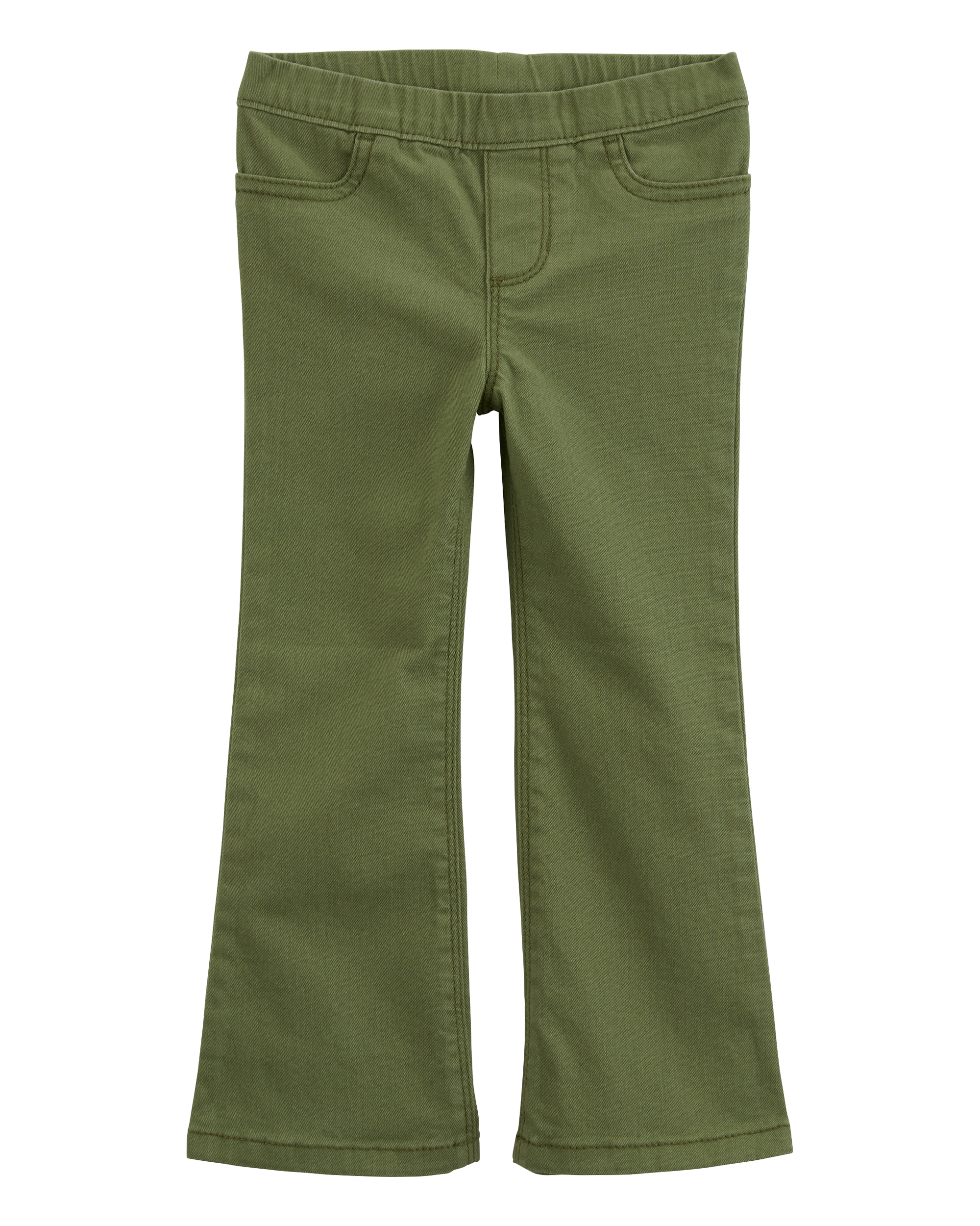 Baby Flare Pull-On Twill Pants