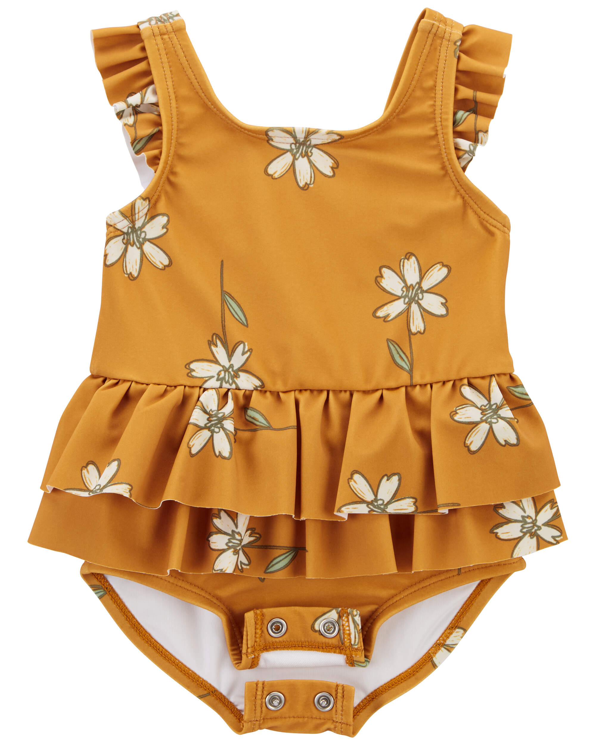 Baby Floral 1-Piece Swimsuit