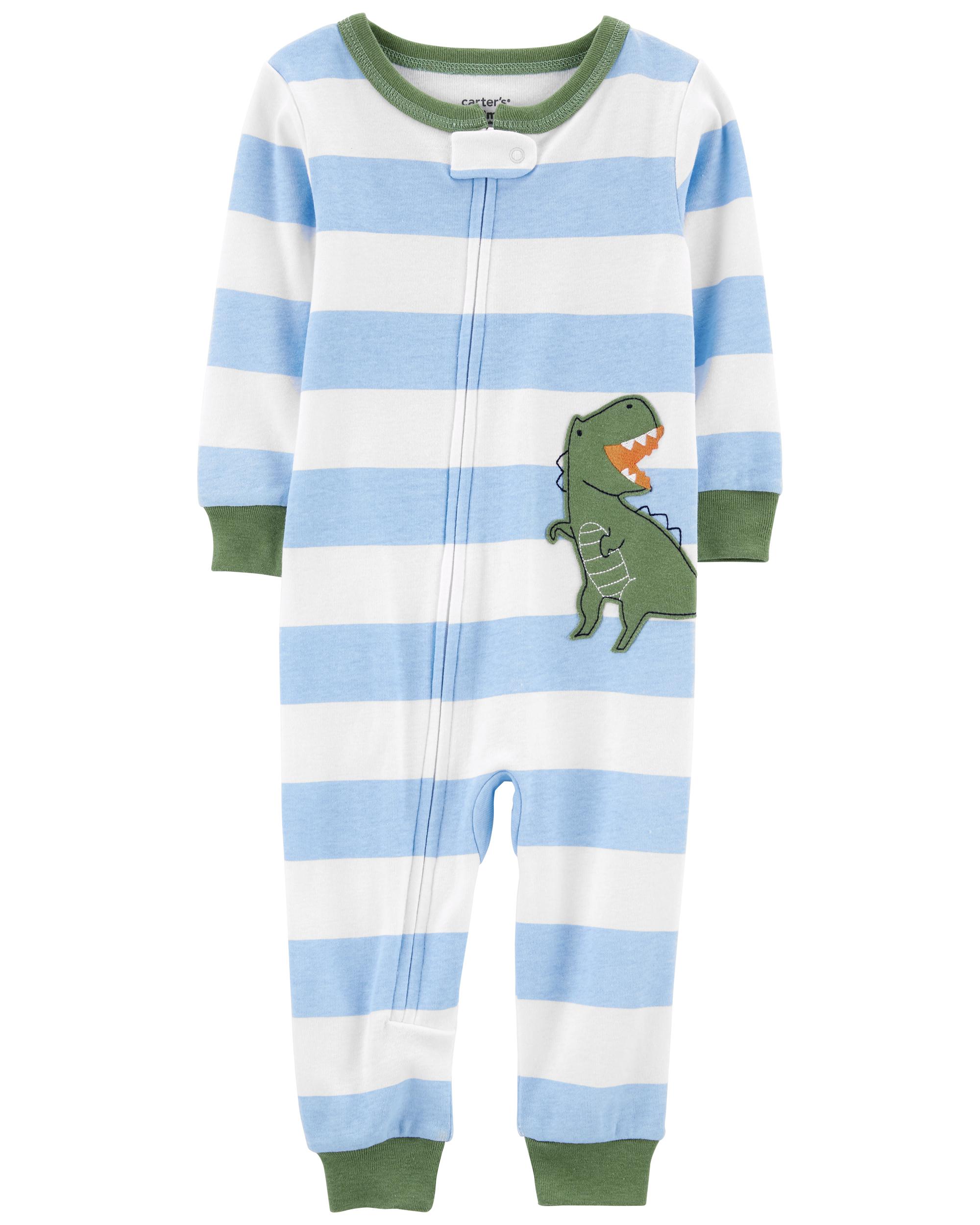 Pjs Cartoon Dinosaur Cotton Pyjamas For Kids Christmas Family Sleepwear For  Boys And Girls 210915 From Cong05, $7.78