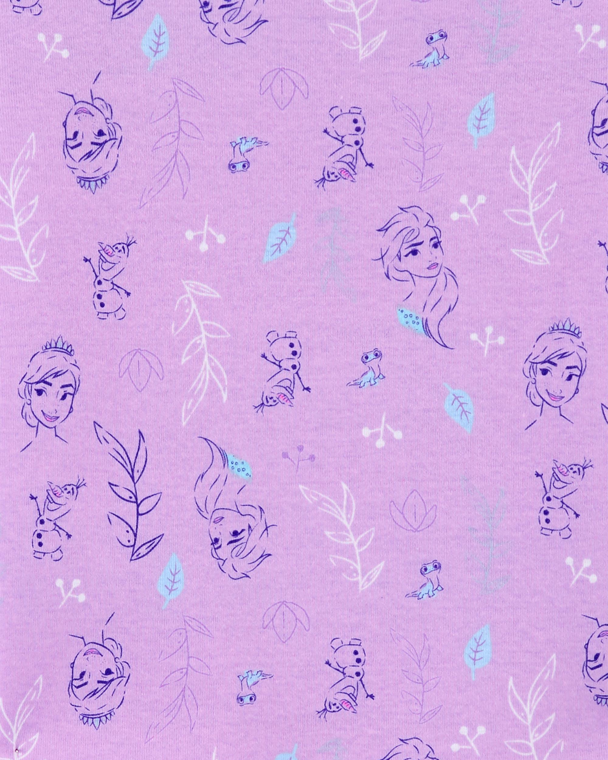 Disney Sz S Princess Print Waffle Knit Thermal Pajama Pants (706)