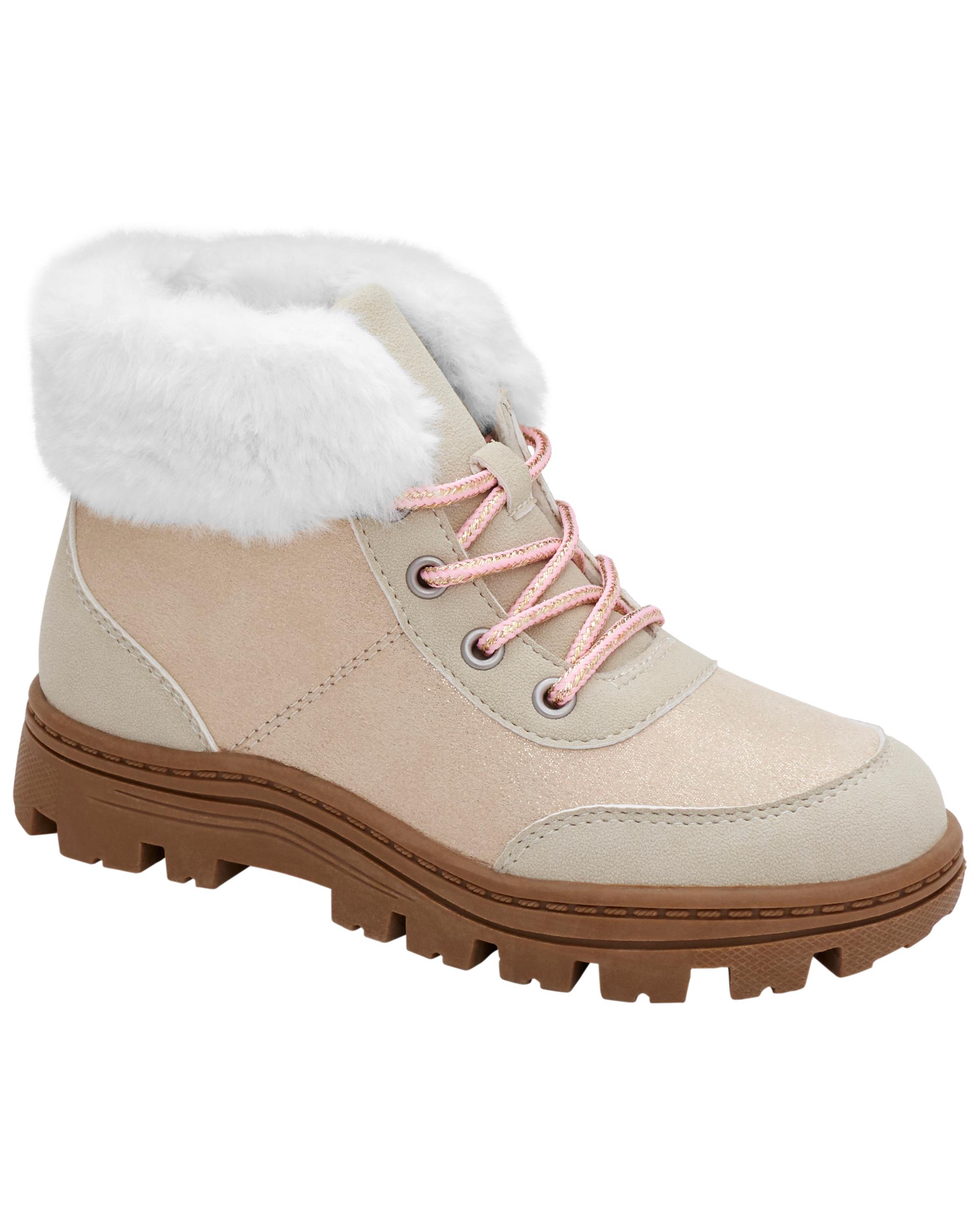 Fluffy boots for on sale kids