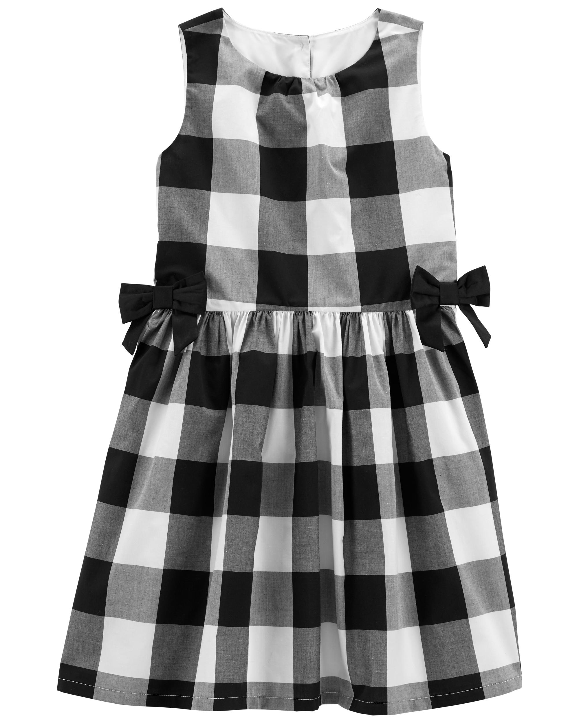 Buffalo check clearance baby girl dress