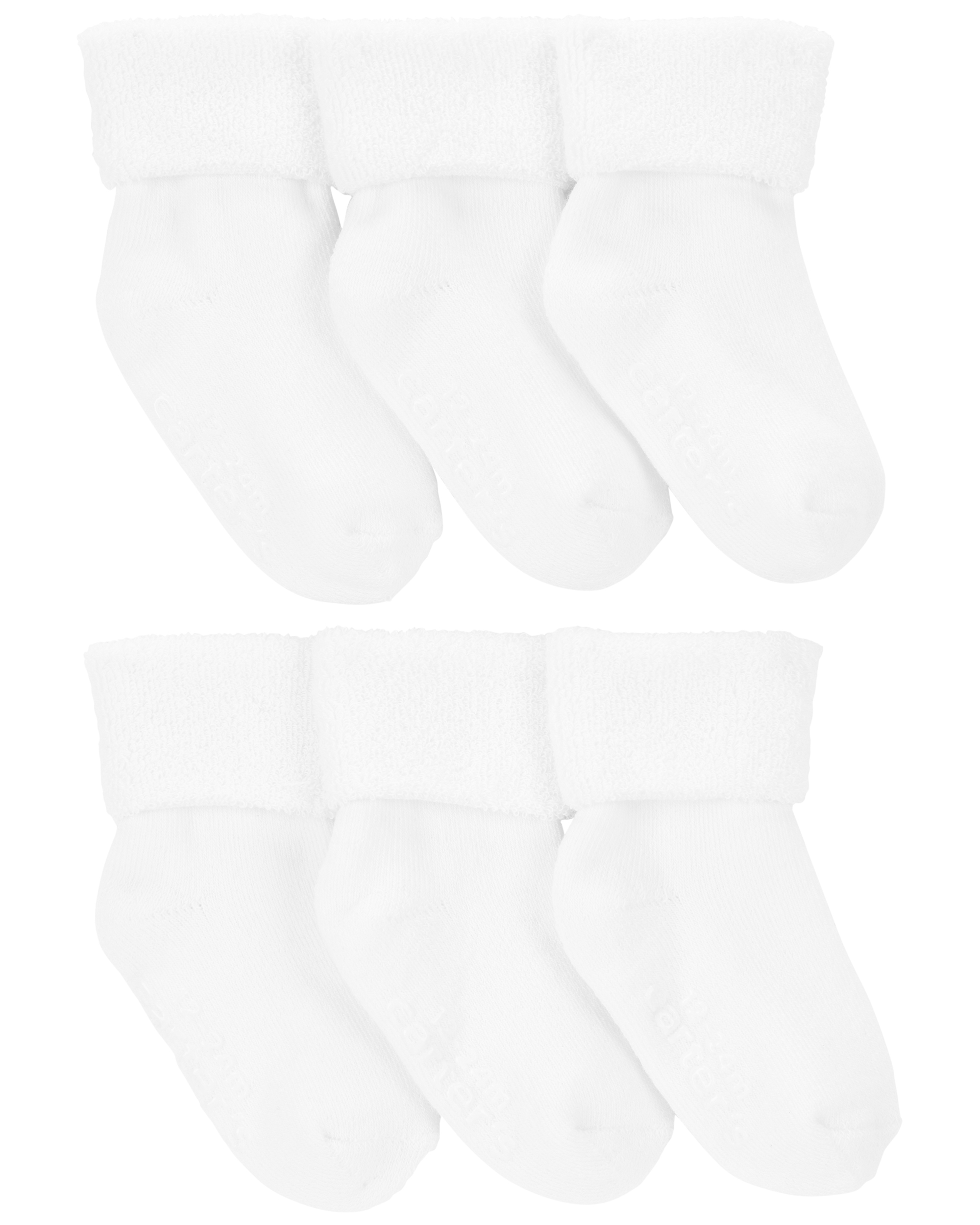 Baby 6-Pack Terry Booties