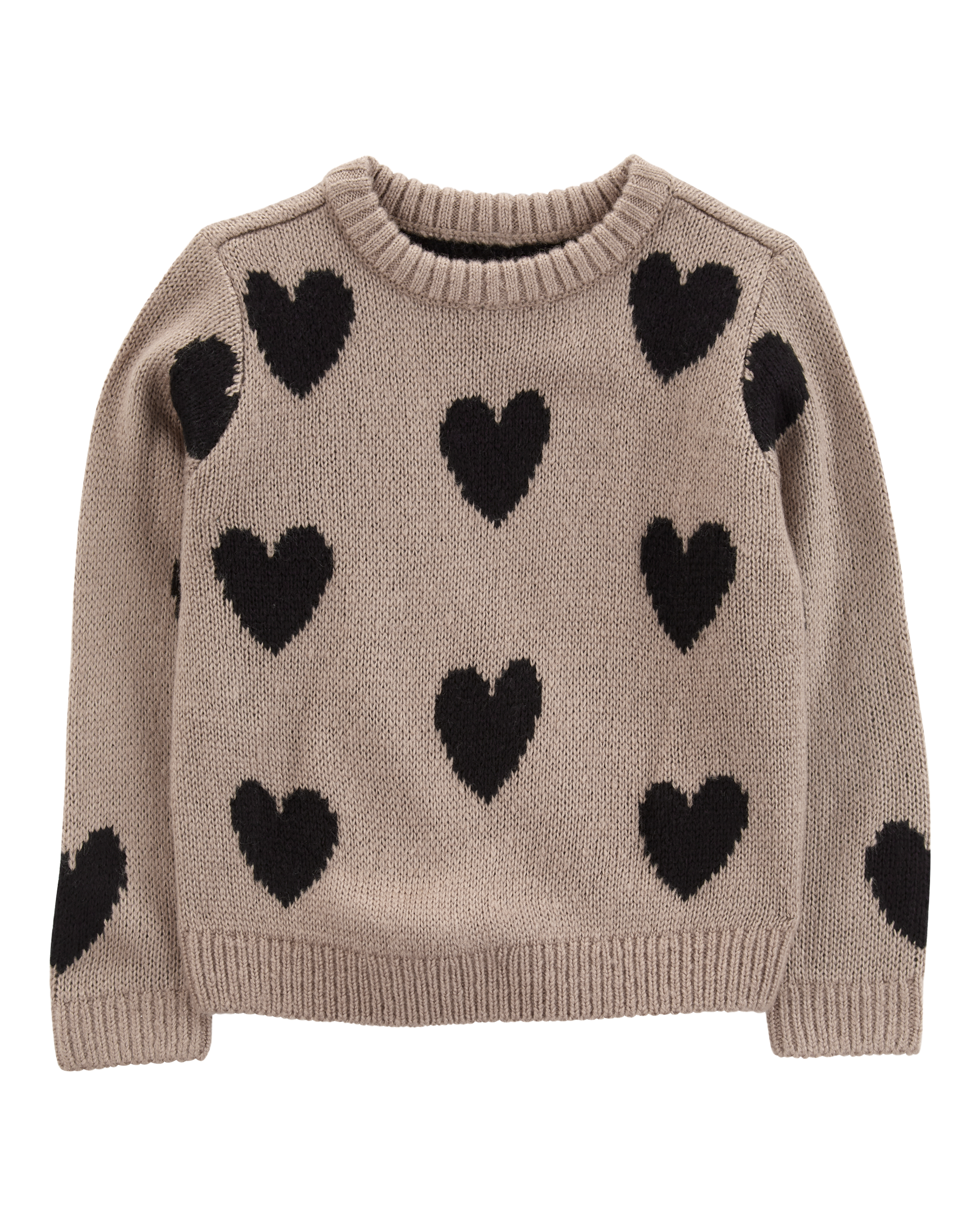 Baby Heart Mohair-Like Sweatshirt