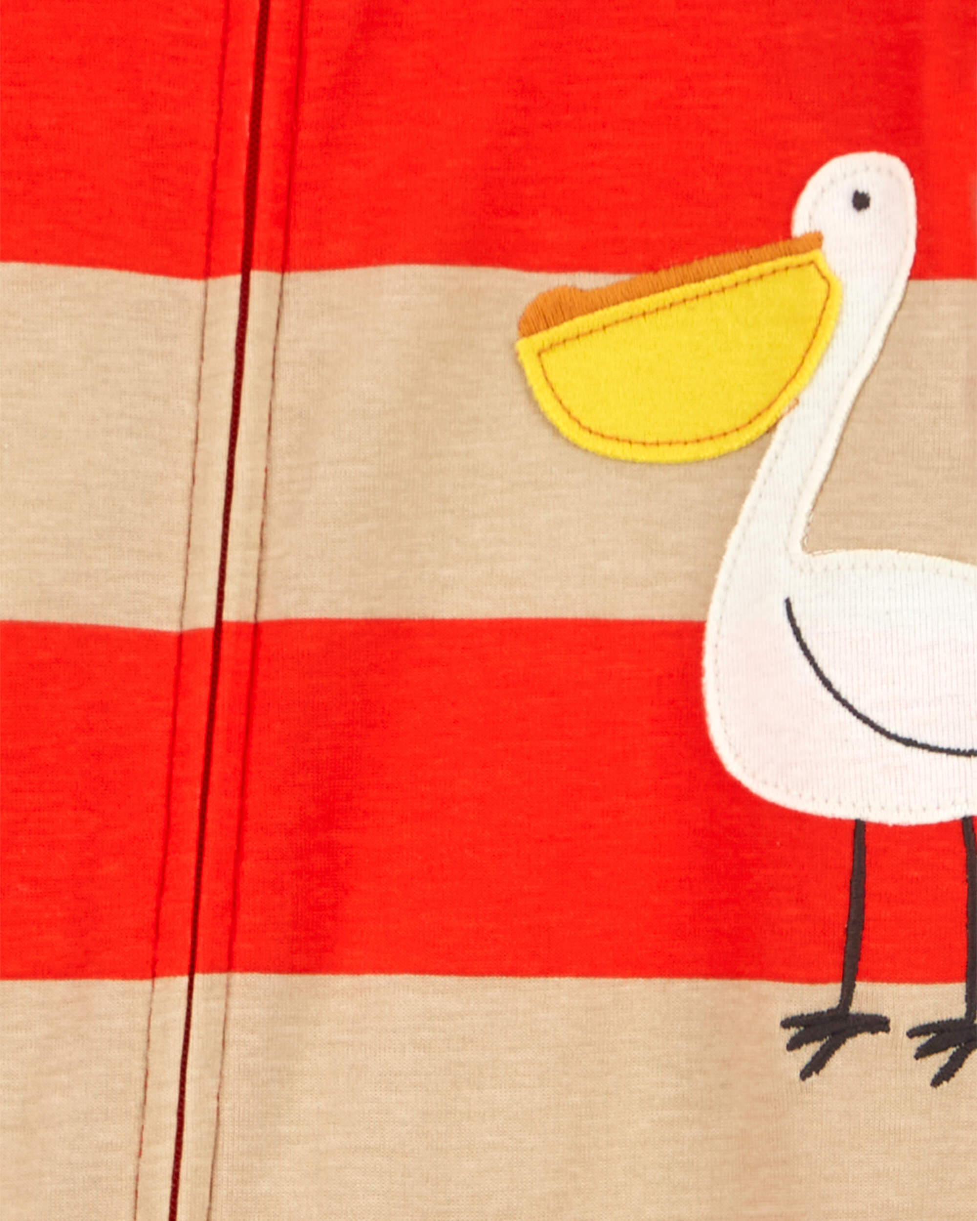 Baby 1-Piece Pelican 100% Snug Fit Cotton Footie Pyjamas