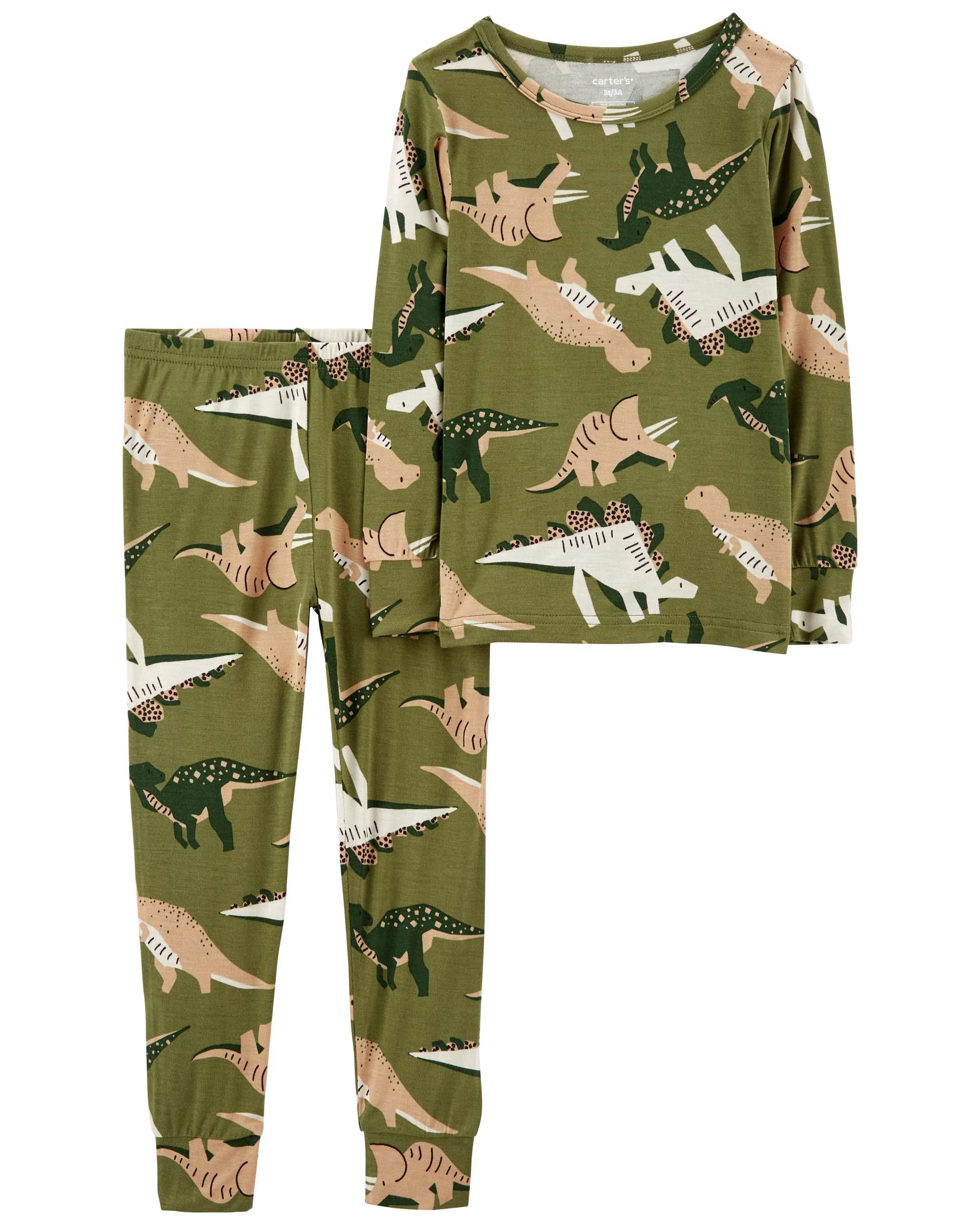 Carters Oshkosh 2-Piece Floral Fleece PJs