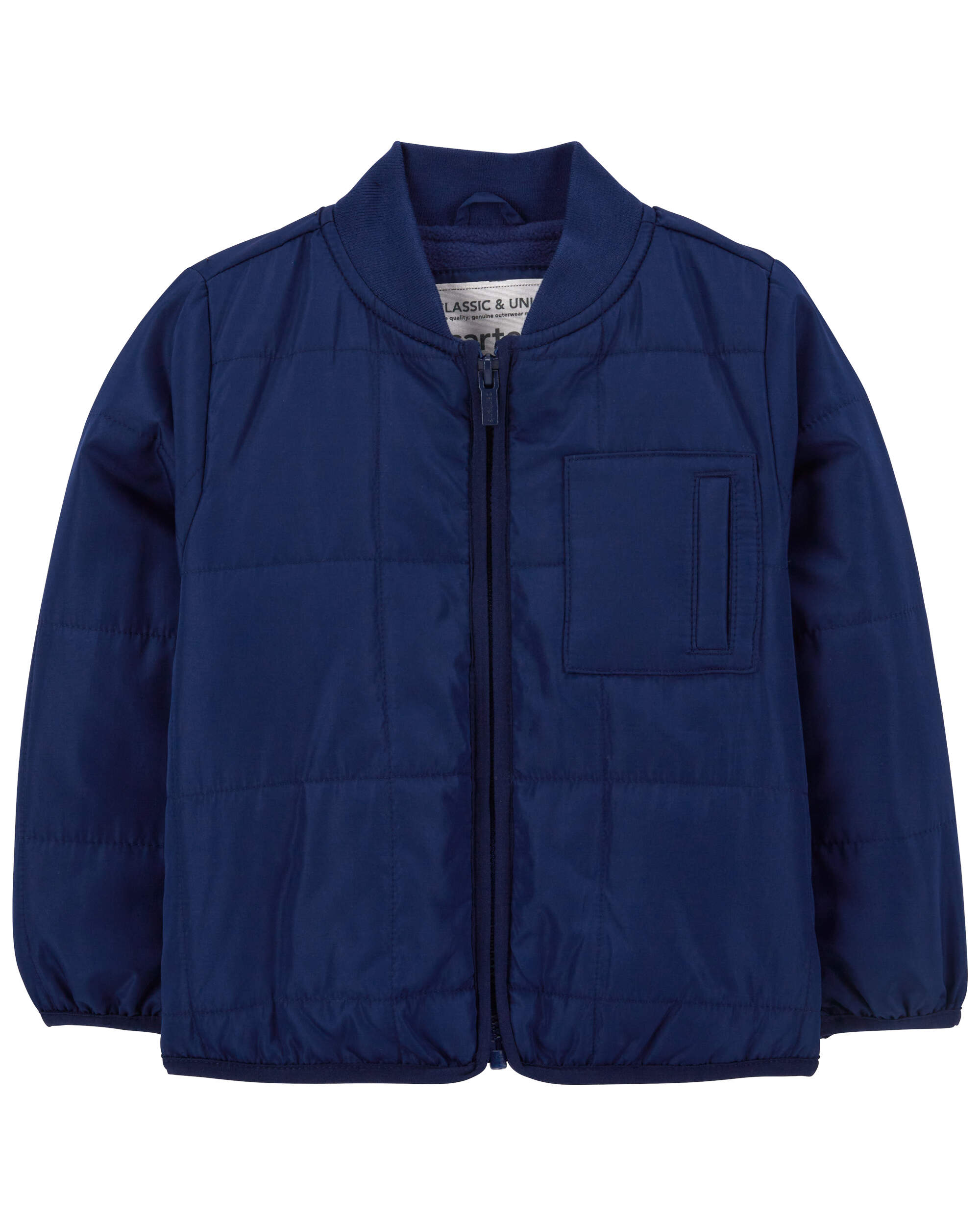 Toddler Fleece-Lined Quilted Midweight Jacket