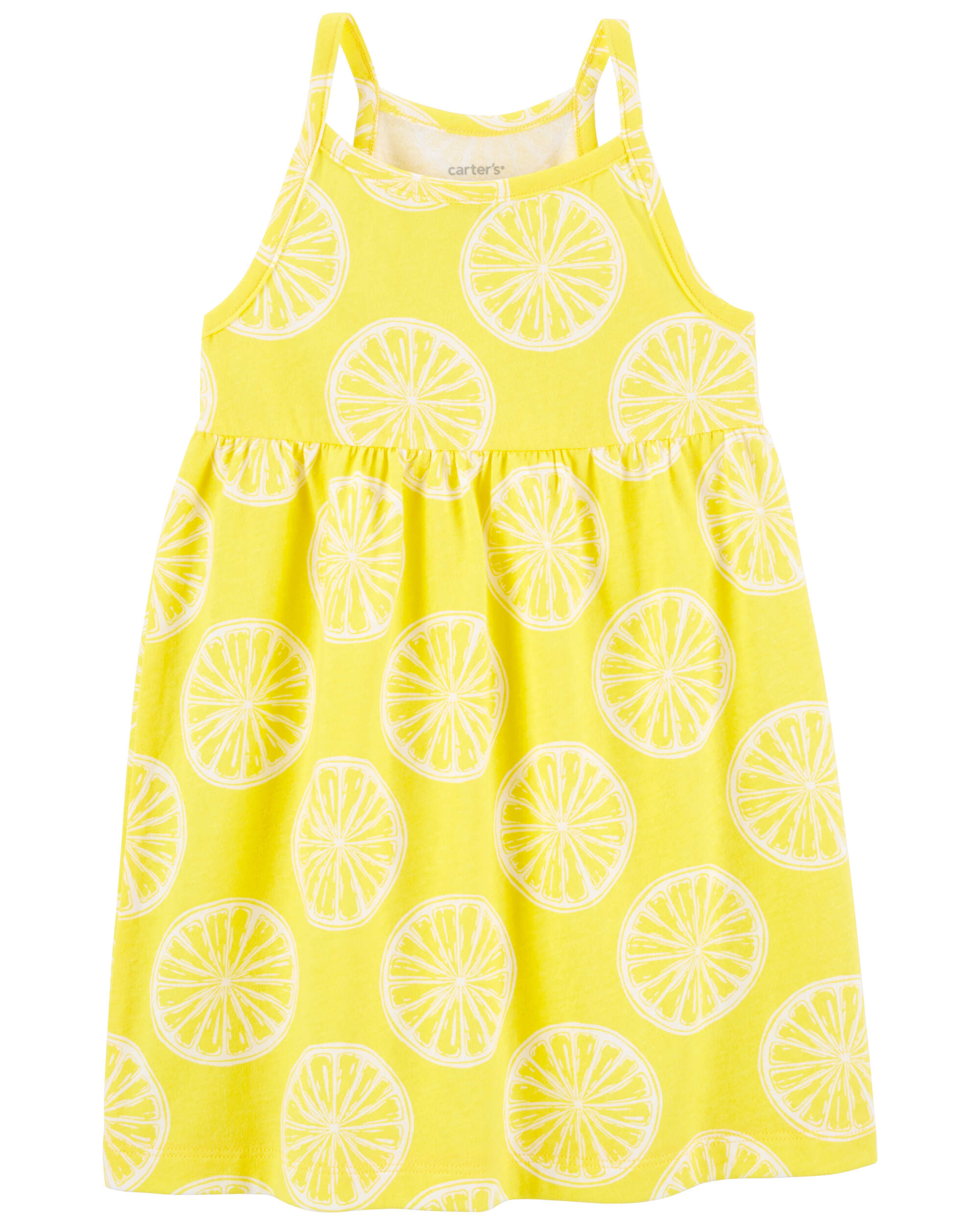 Toddler Lemon Tank Dress