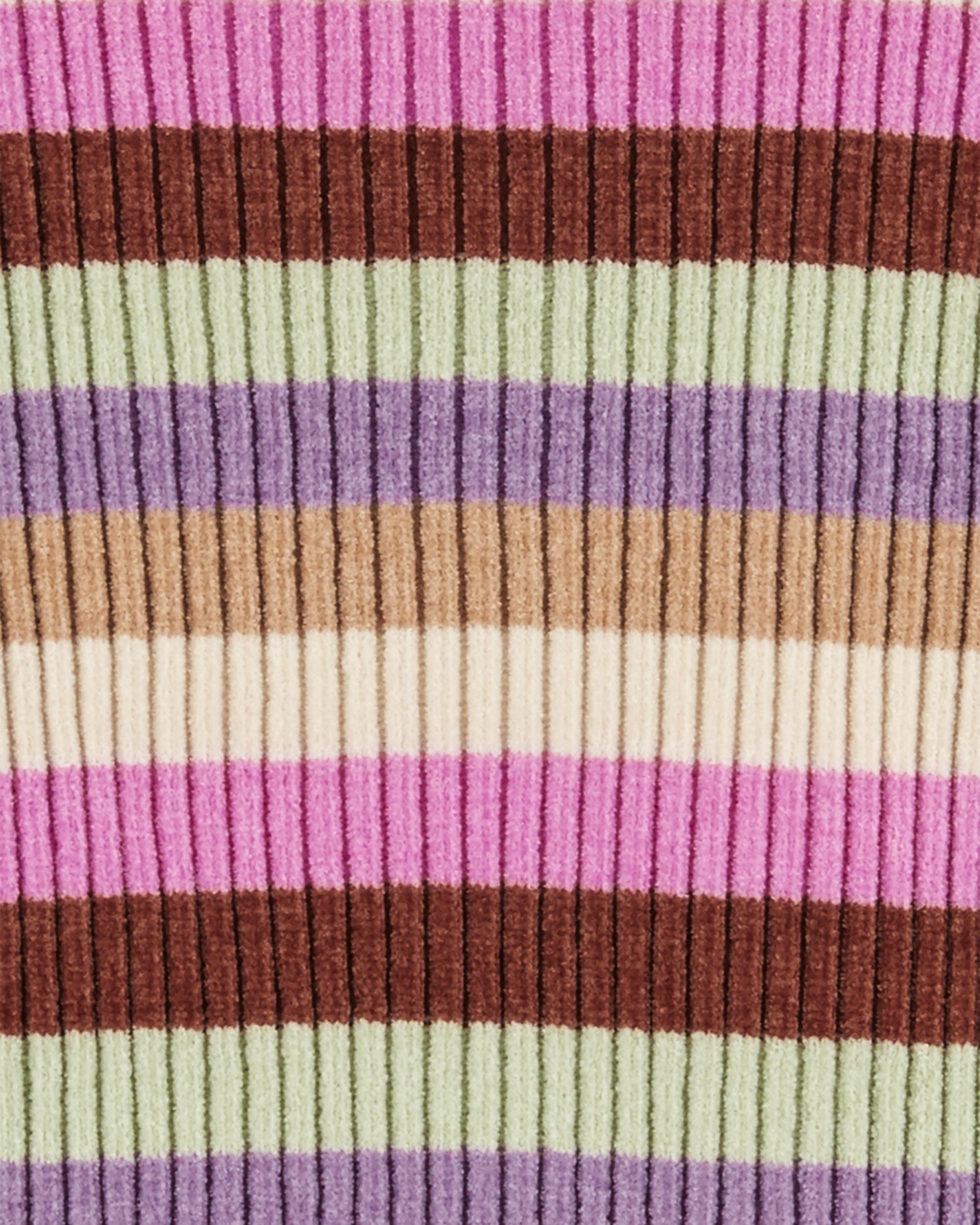 Kid Striped Chenille Sweater