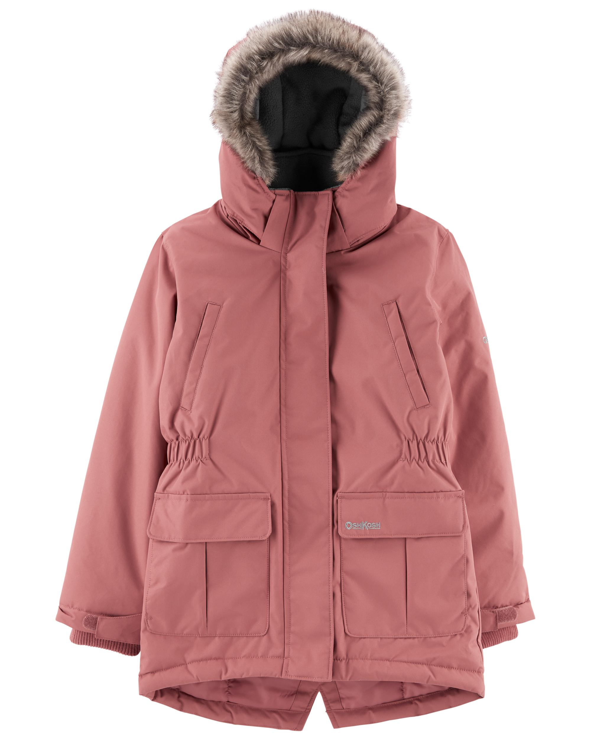 Women's heavyweight parka hot sale jacket with detachable hood