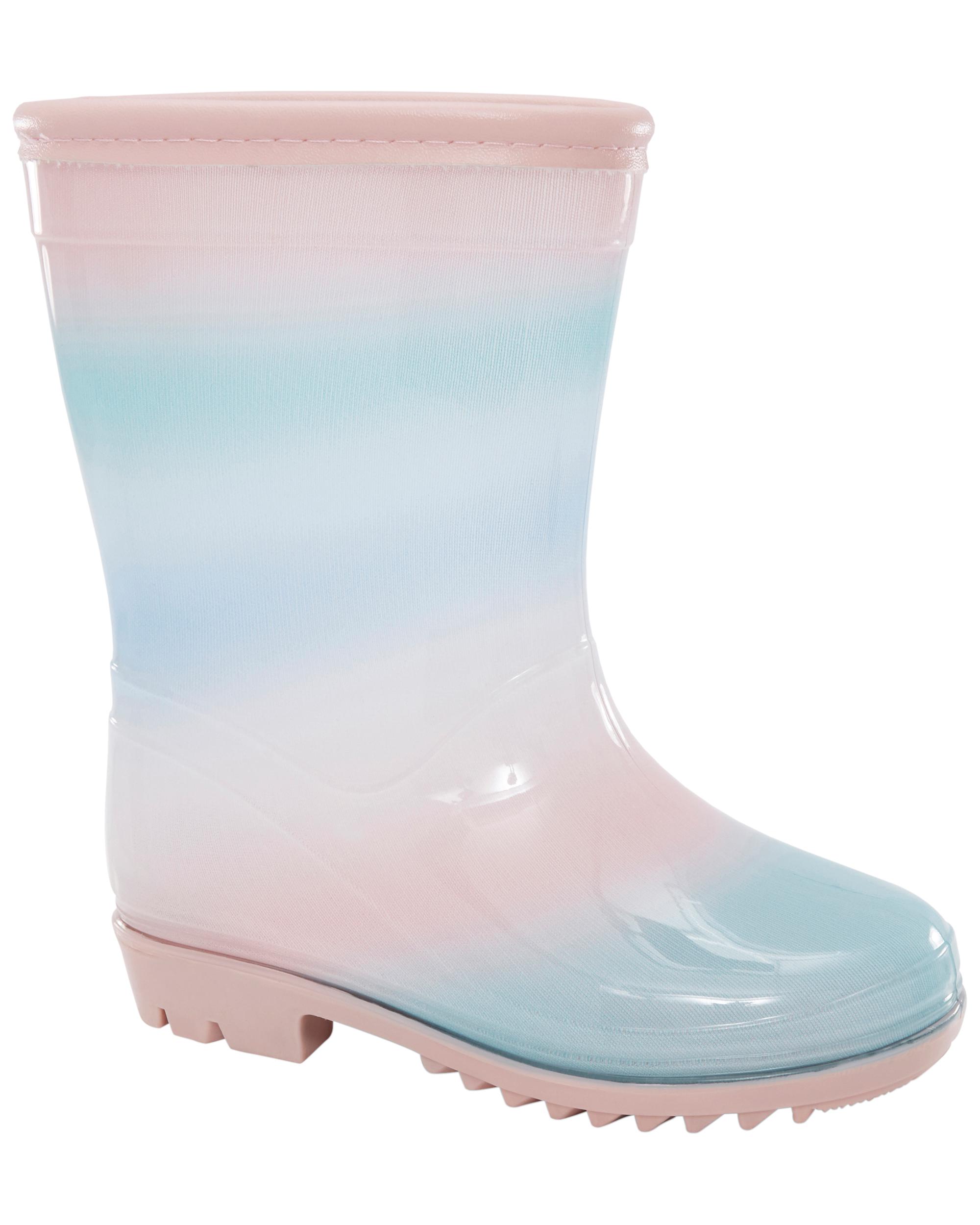 Toddler Rainbow Rain Boots