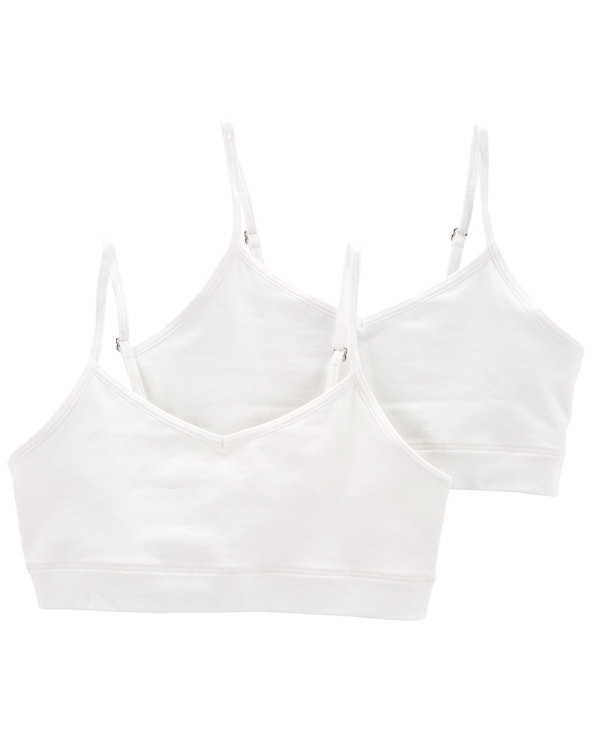 2-pack Ribbed Bra Tops