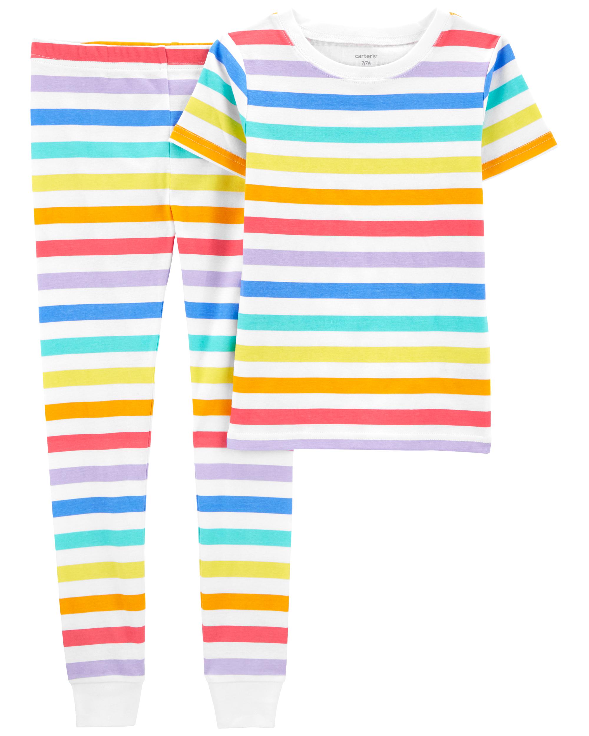 Carters 2024 rainbow pajamas