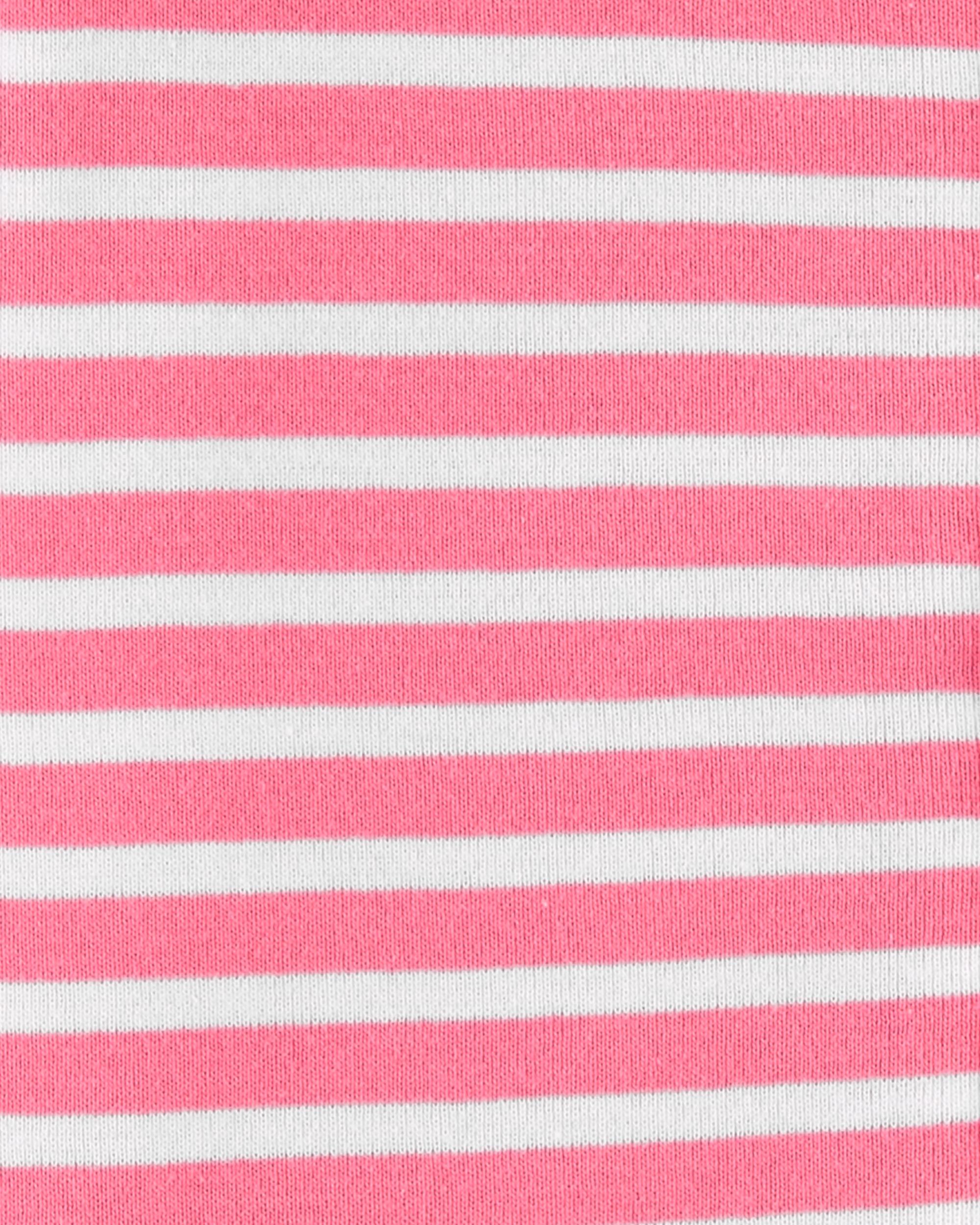 Baby 1-Piece Striped 100% Snug Fit Cotton Romper Pyjamas