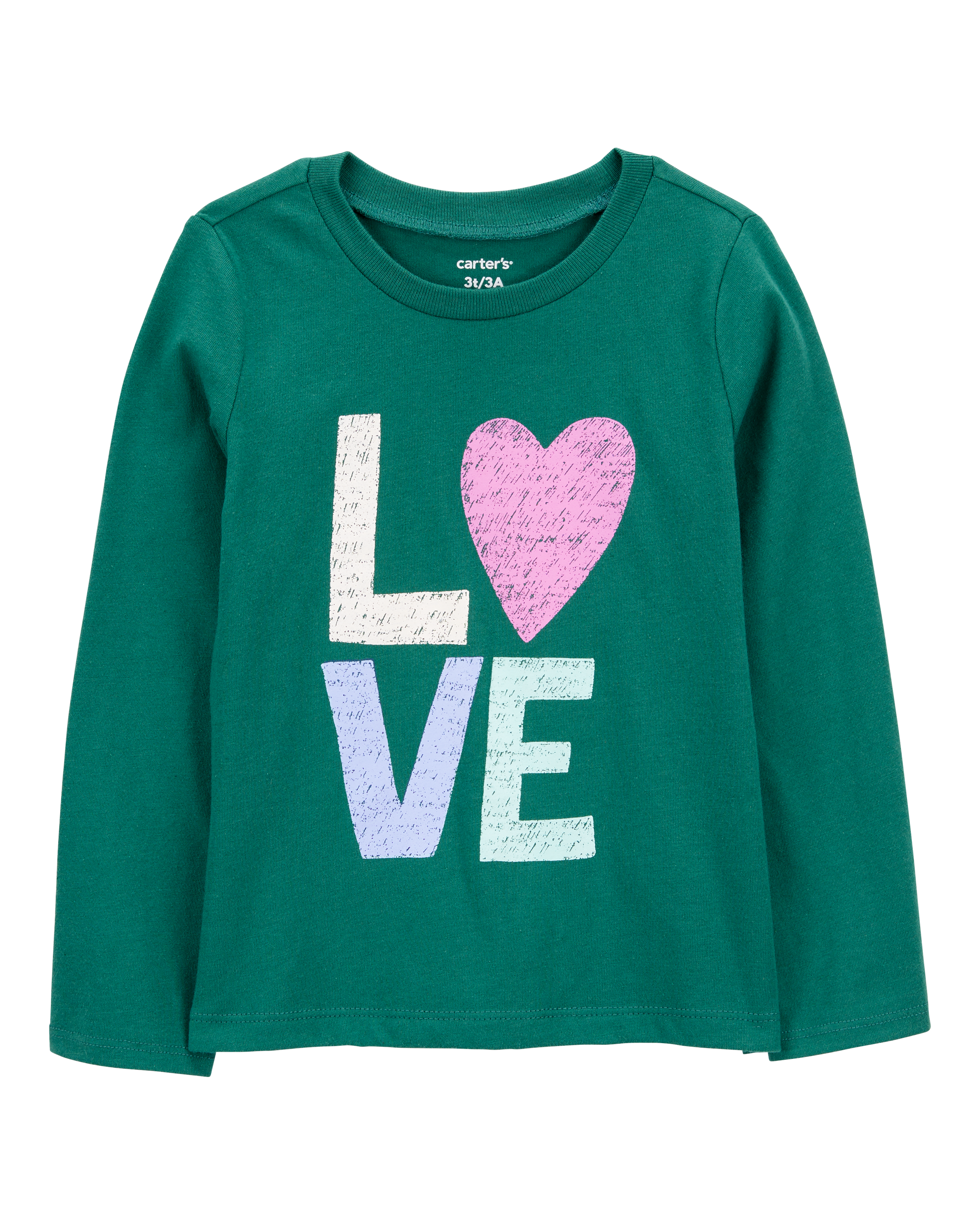 Toddler Love Long-Sleeve Graphic Tee