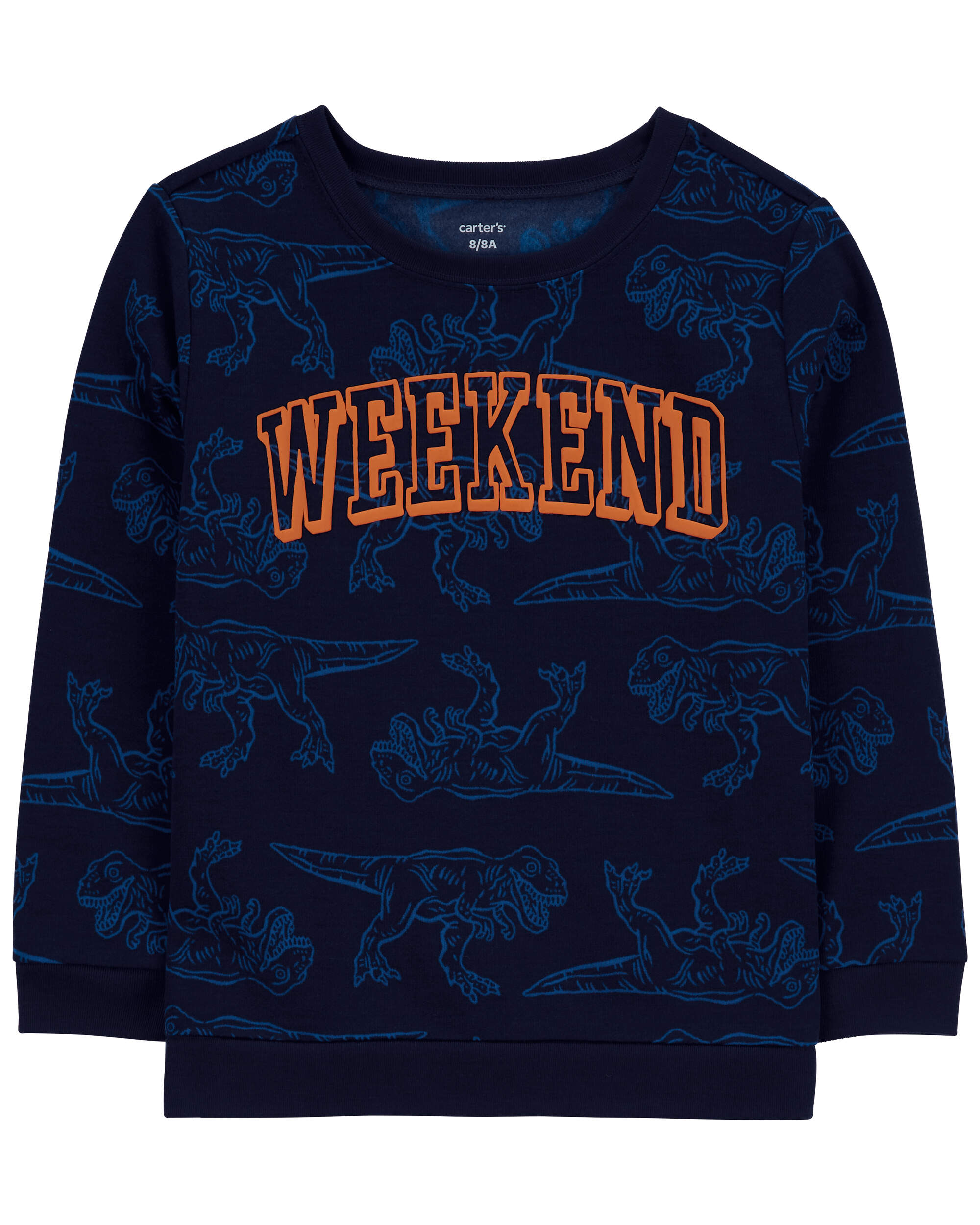 Kid Dino Print Weekend Pyjama Top