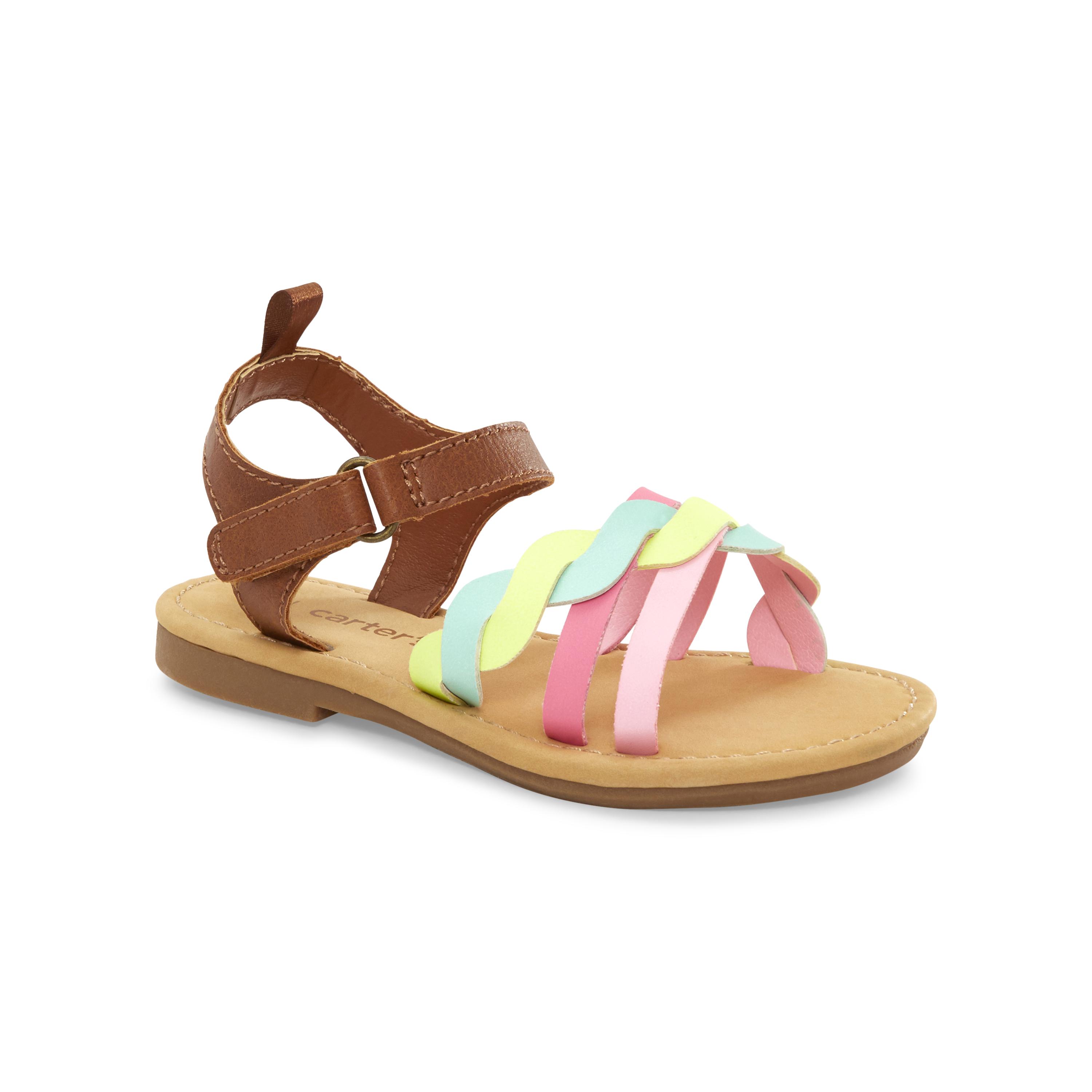 Toddler Braided Strappy Sandals